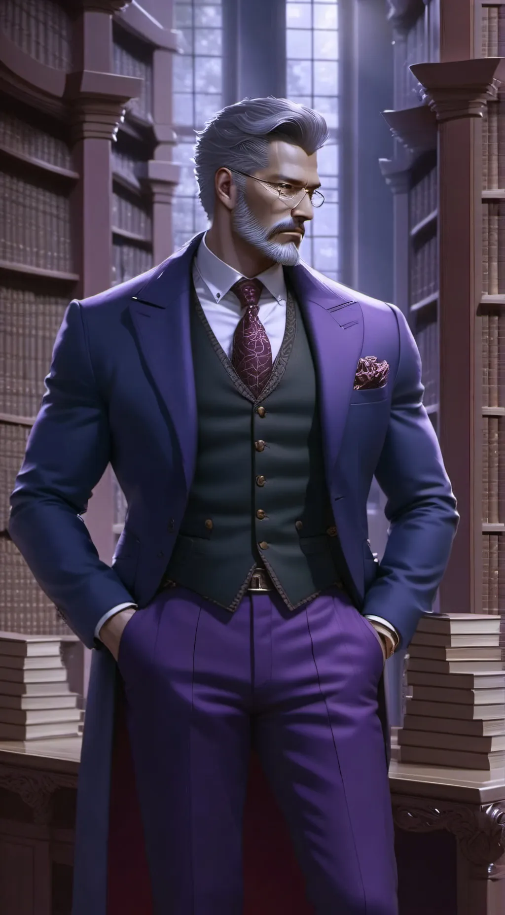 ai character: Enzo Zimmers background