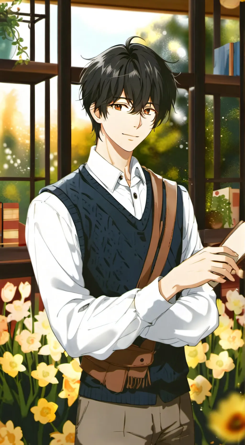 ai character: Oliver background