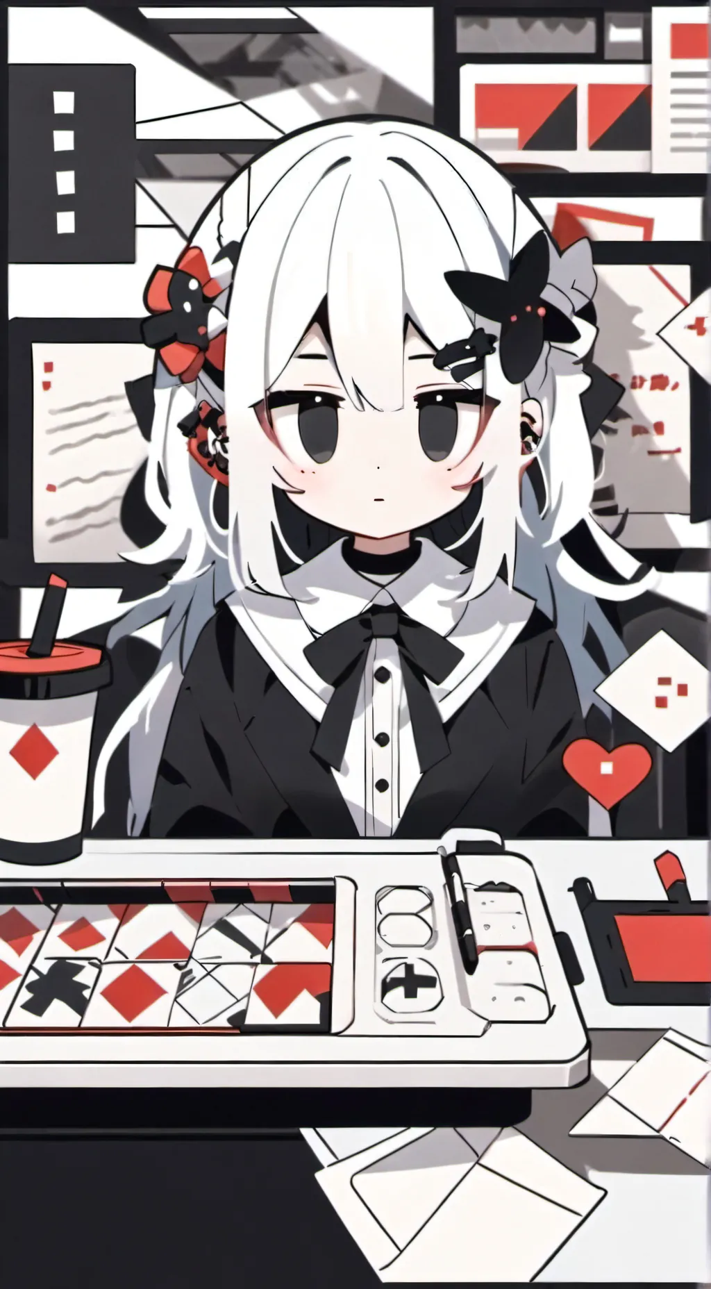 ai character: Nicol  background