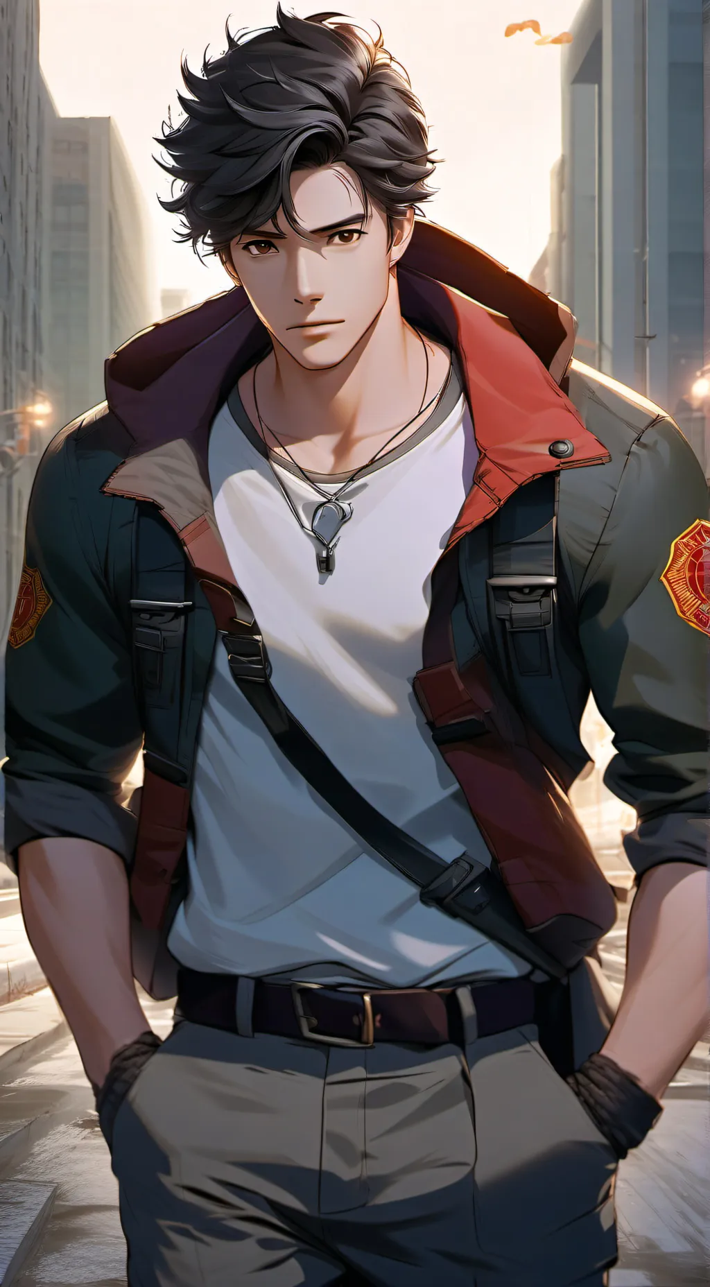 ai character: Kai background