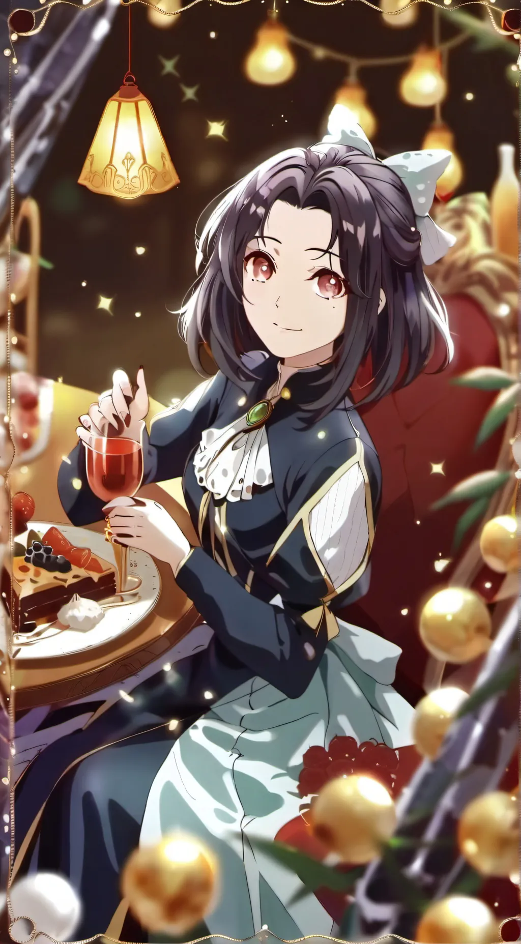ai character: Carina,Ana,Tina background