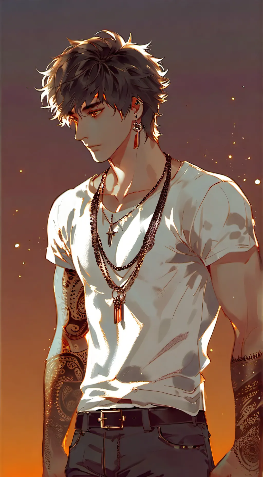 ai character: Felix Maxis background