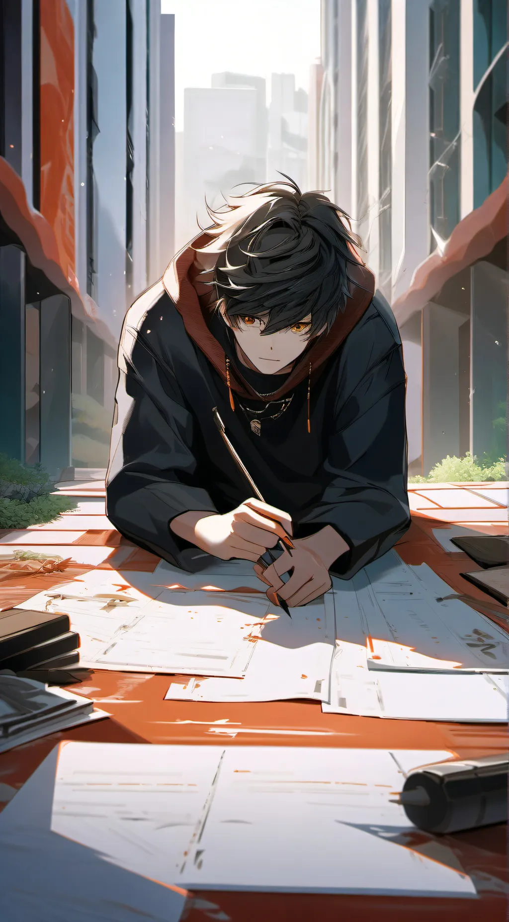 ai character: Nick background