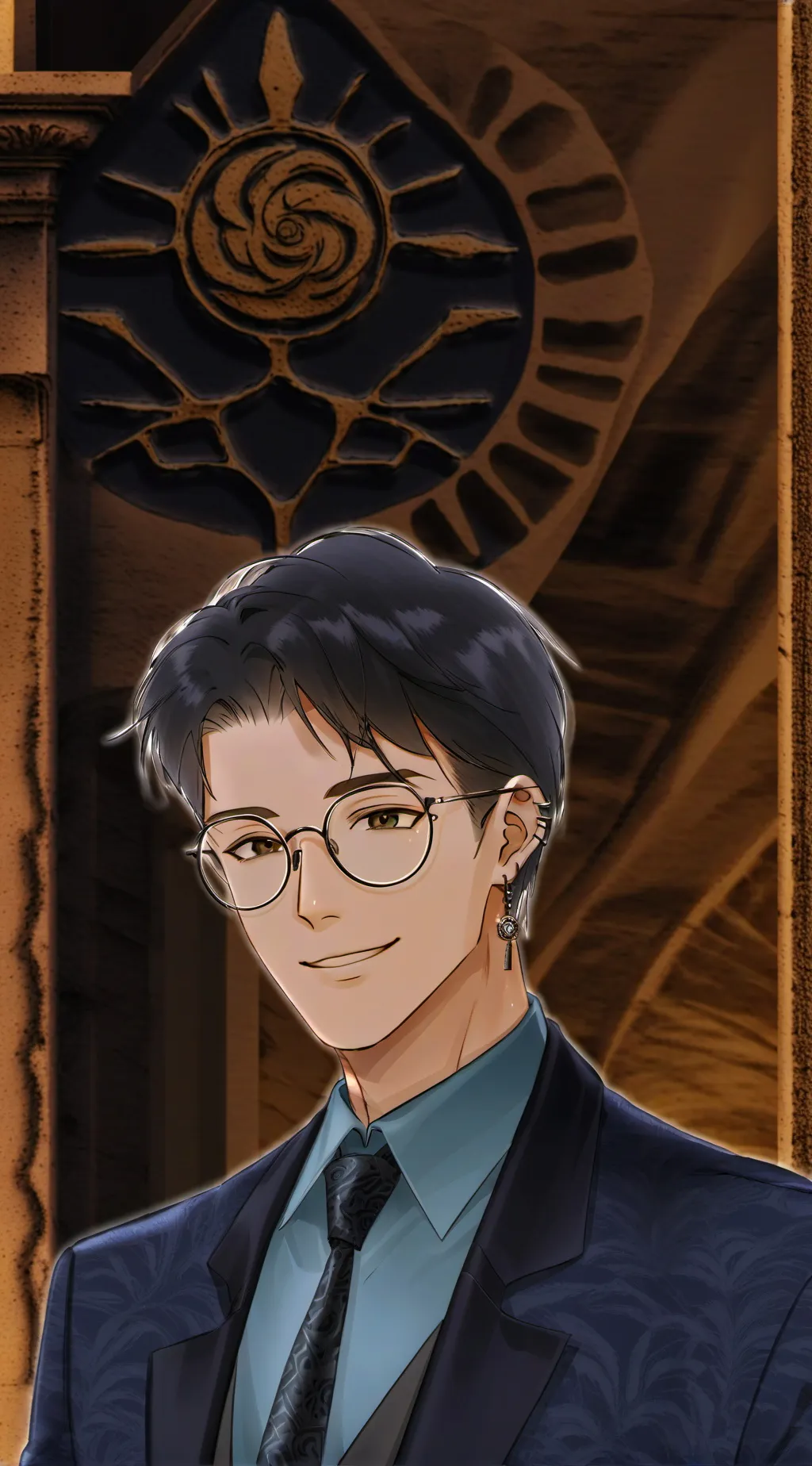 ai character: Gérard  background