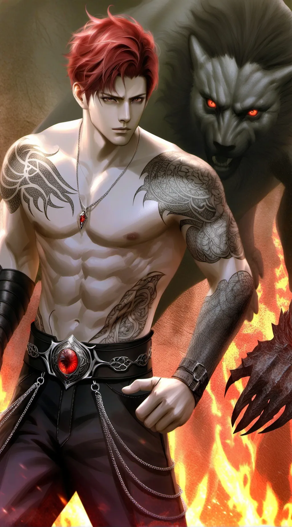 ai character: larin background