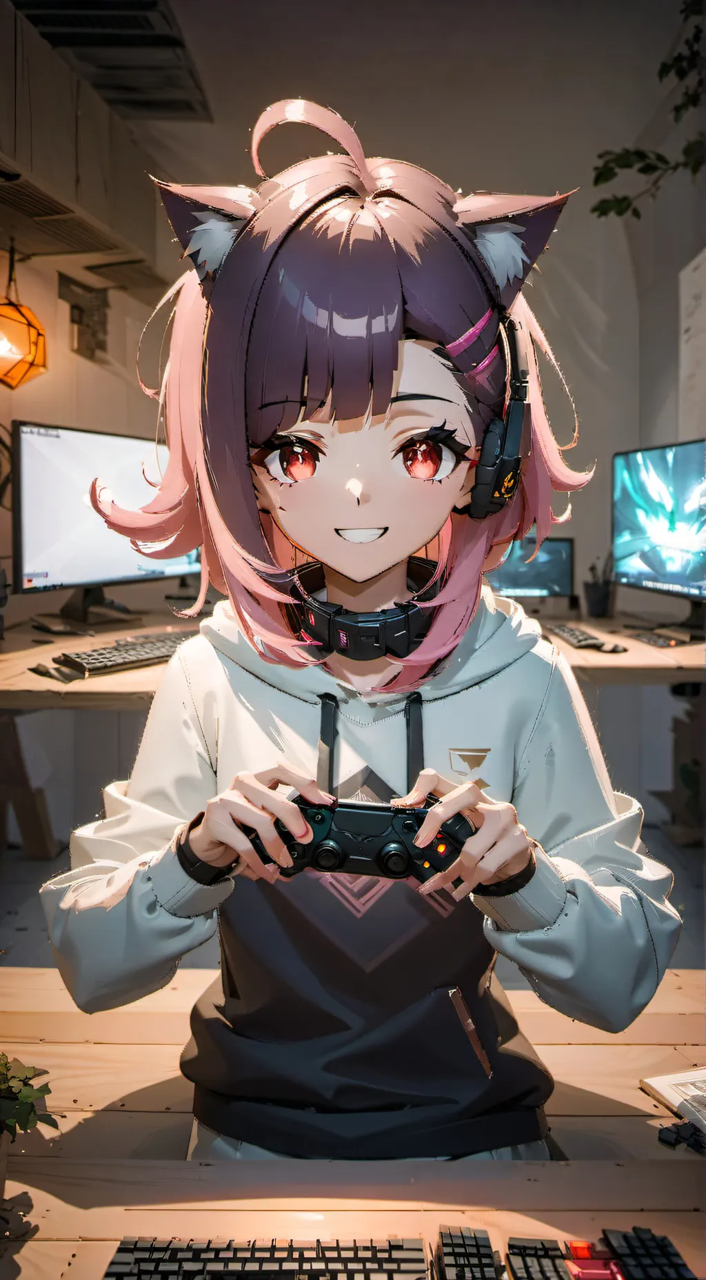 ai character: Mika.exe background