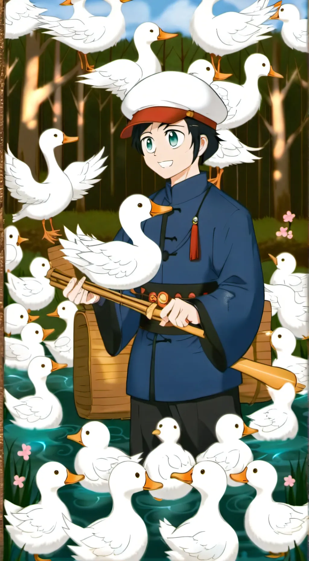 ai character: HH (evil Lucifer) background