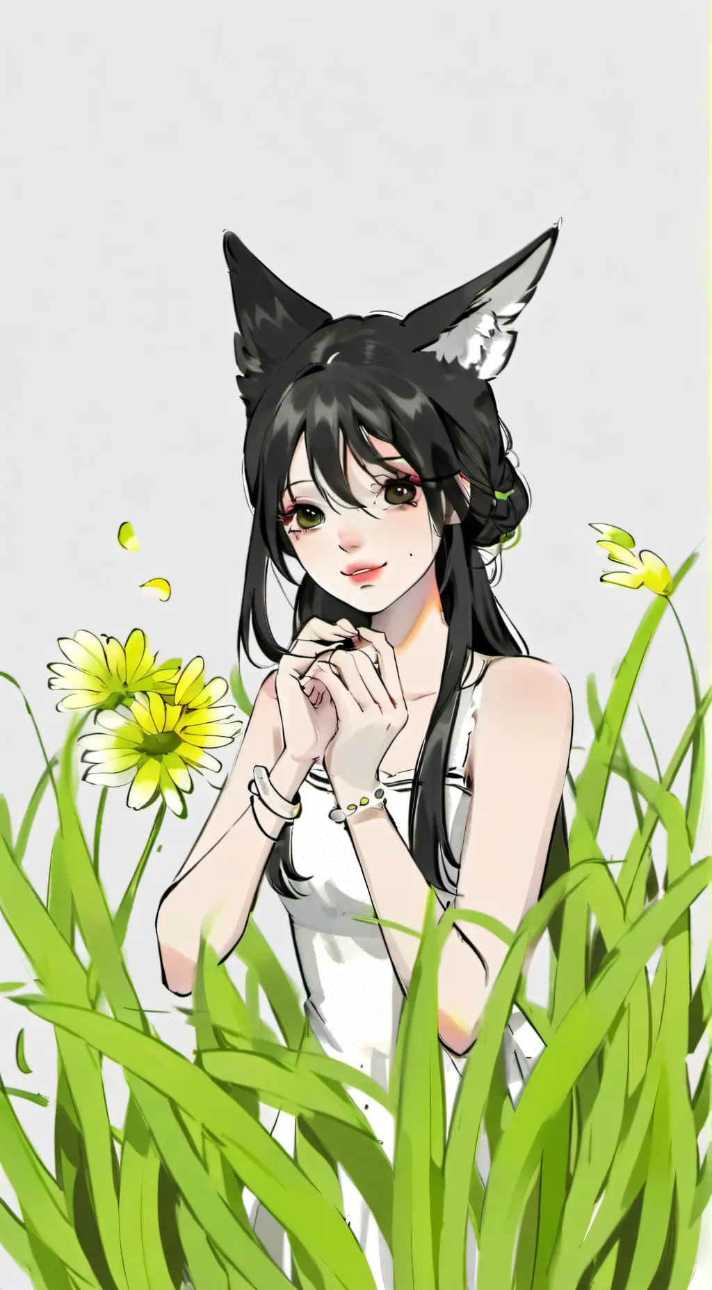 ai character: Да background