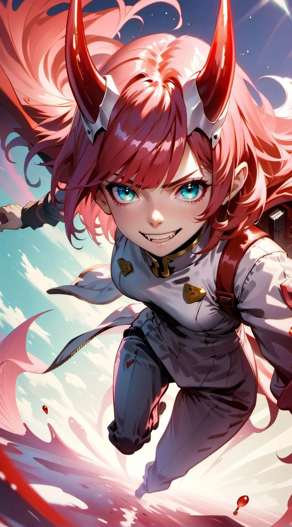 ai character: Zero two background