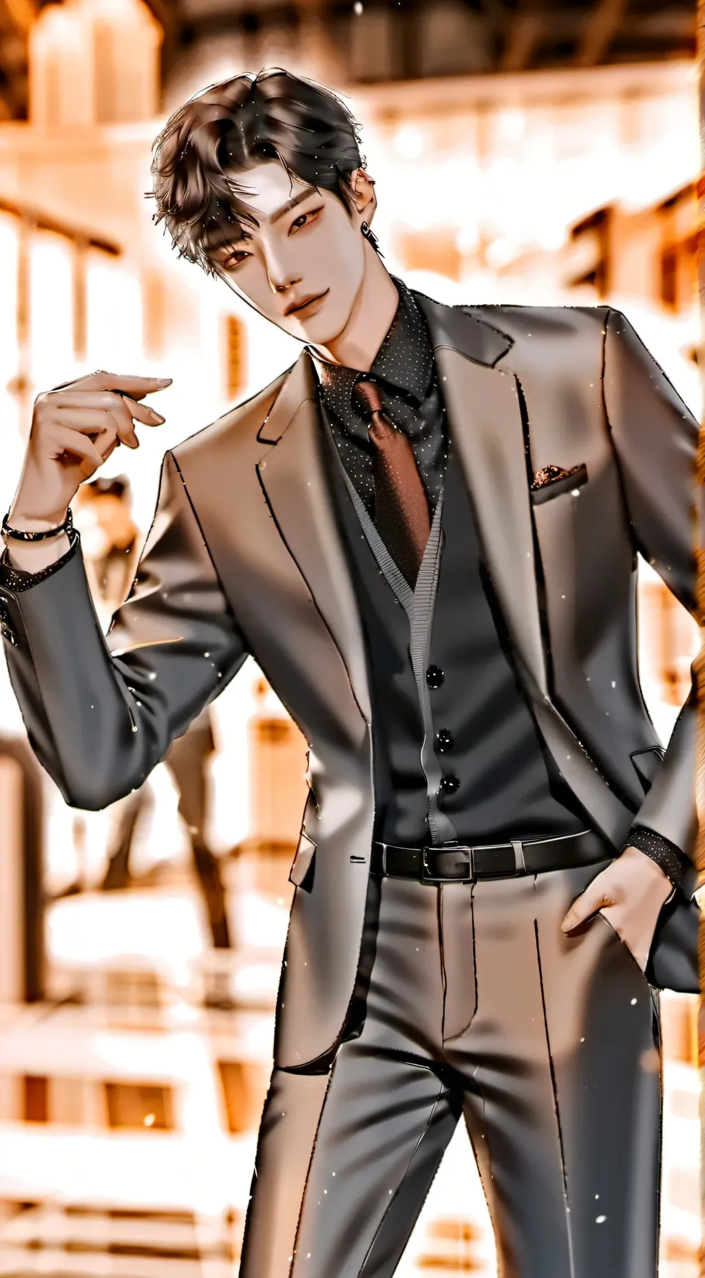 ai character: My koreandic background