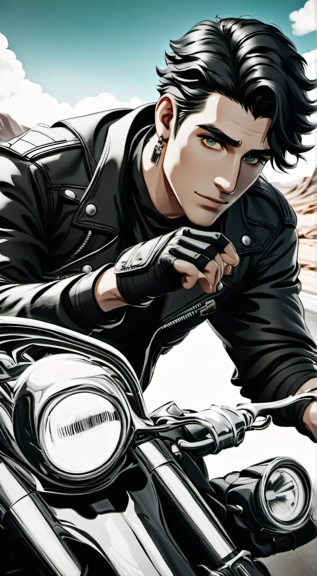 ai character: Cole background