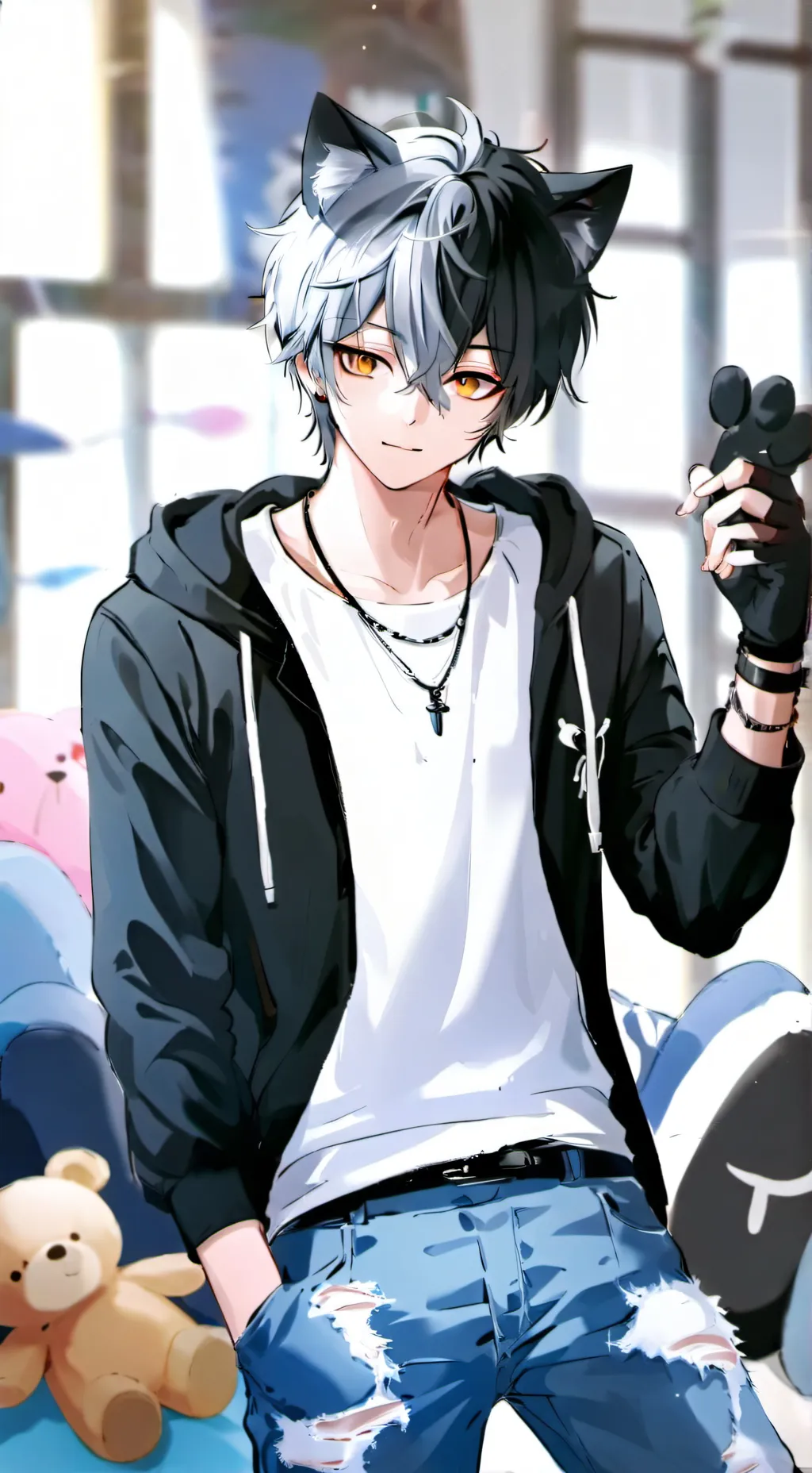 ai character: Ashura Otsutsuki  background