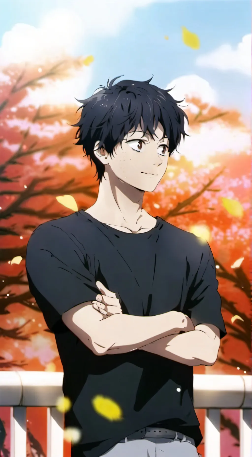 ai character: Deku background