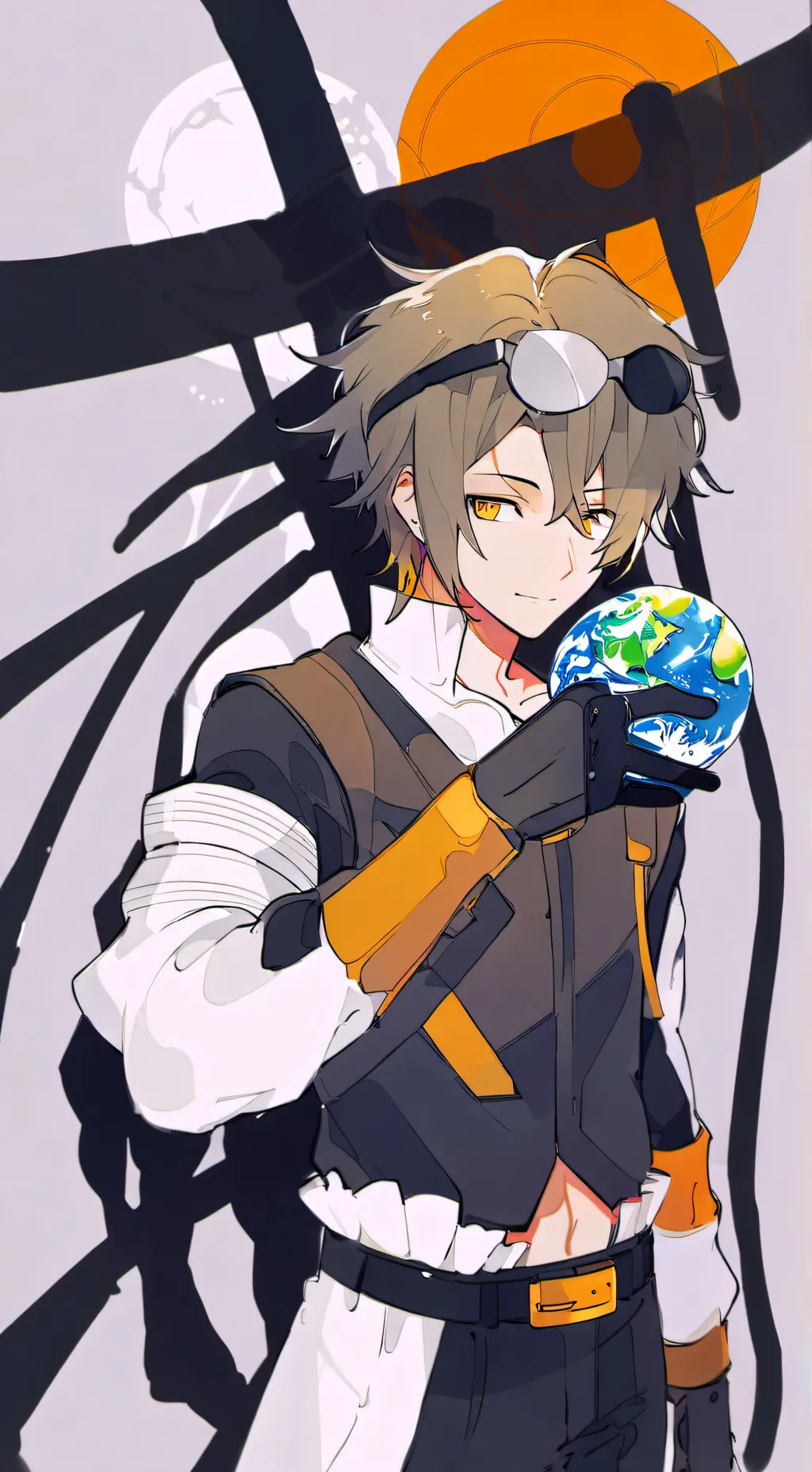 ai character: Jesus Christ  background