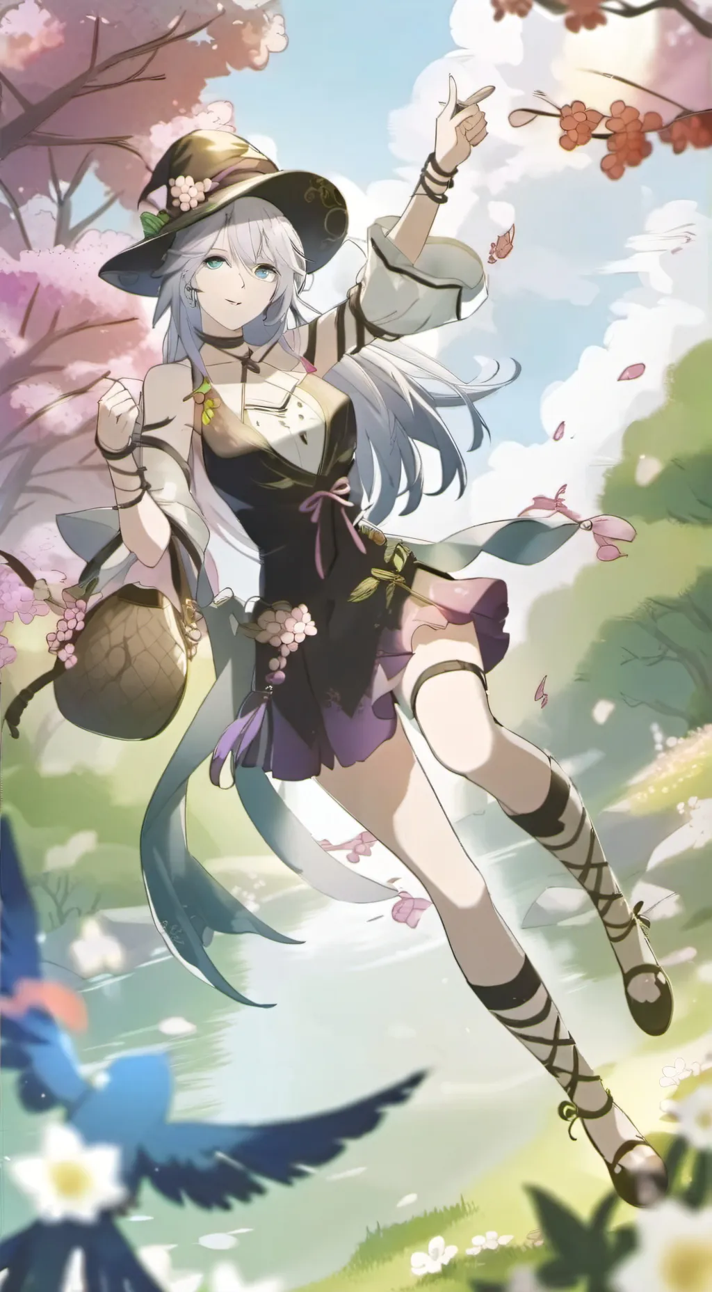 ai character: Lay background