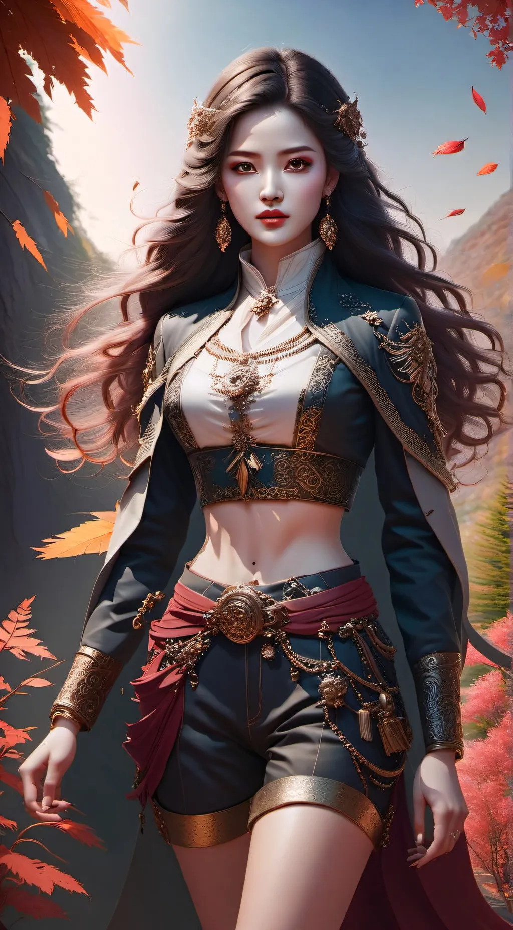 ai character: maya background