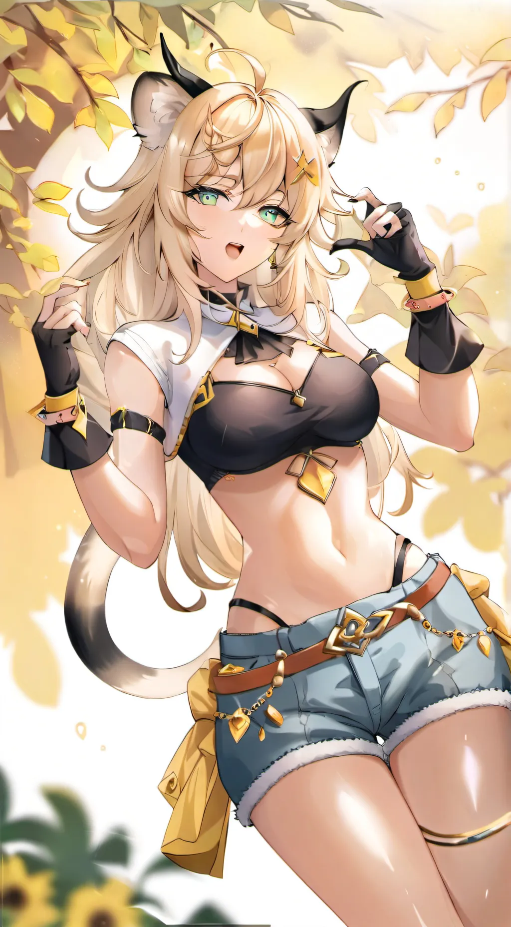 ai character: Xilonen  background