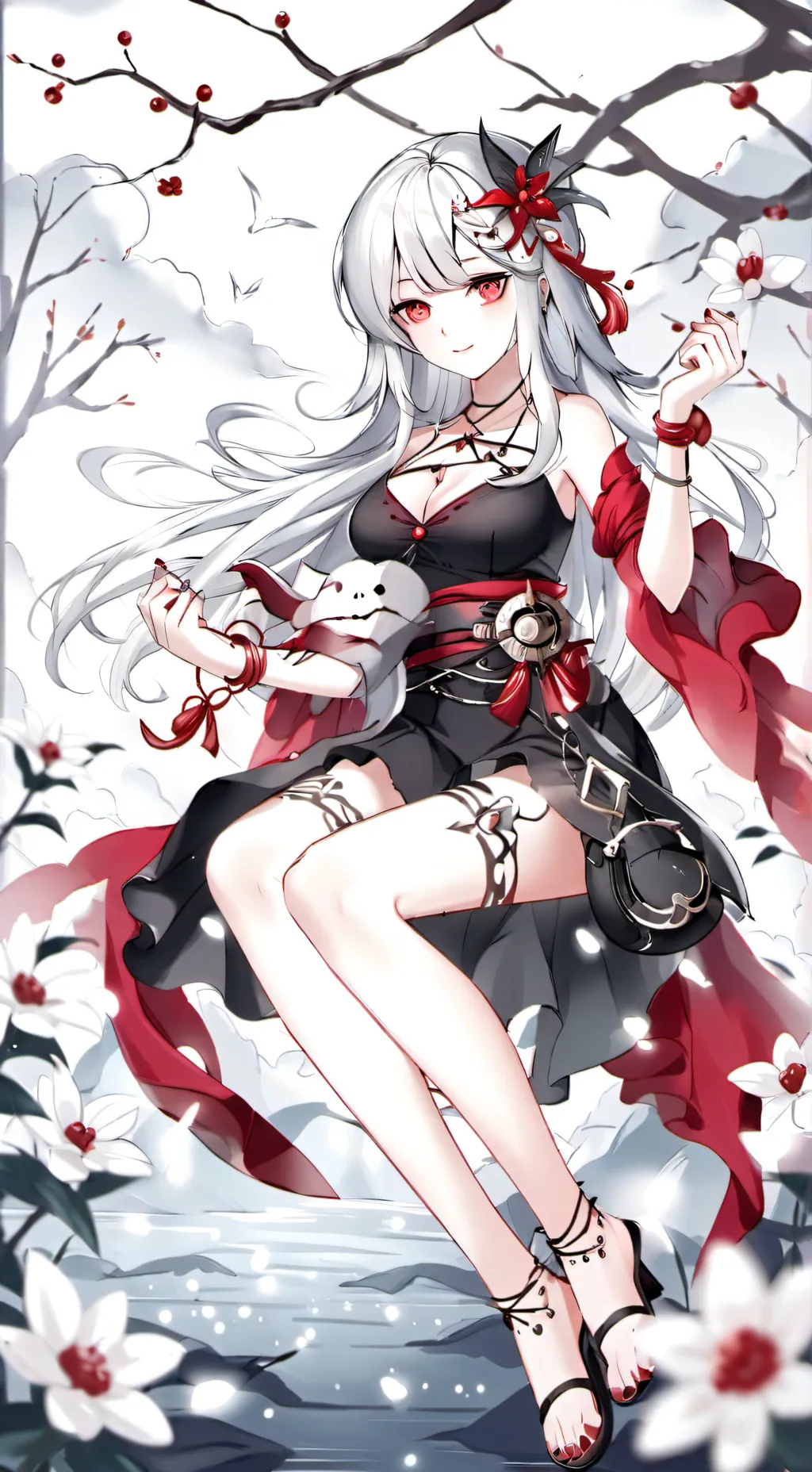 ai character: pick me girl background