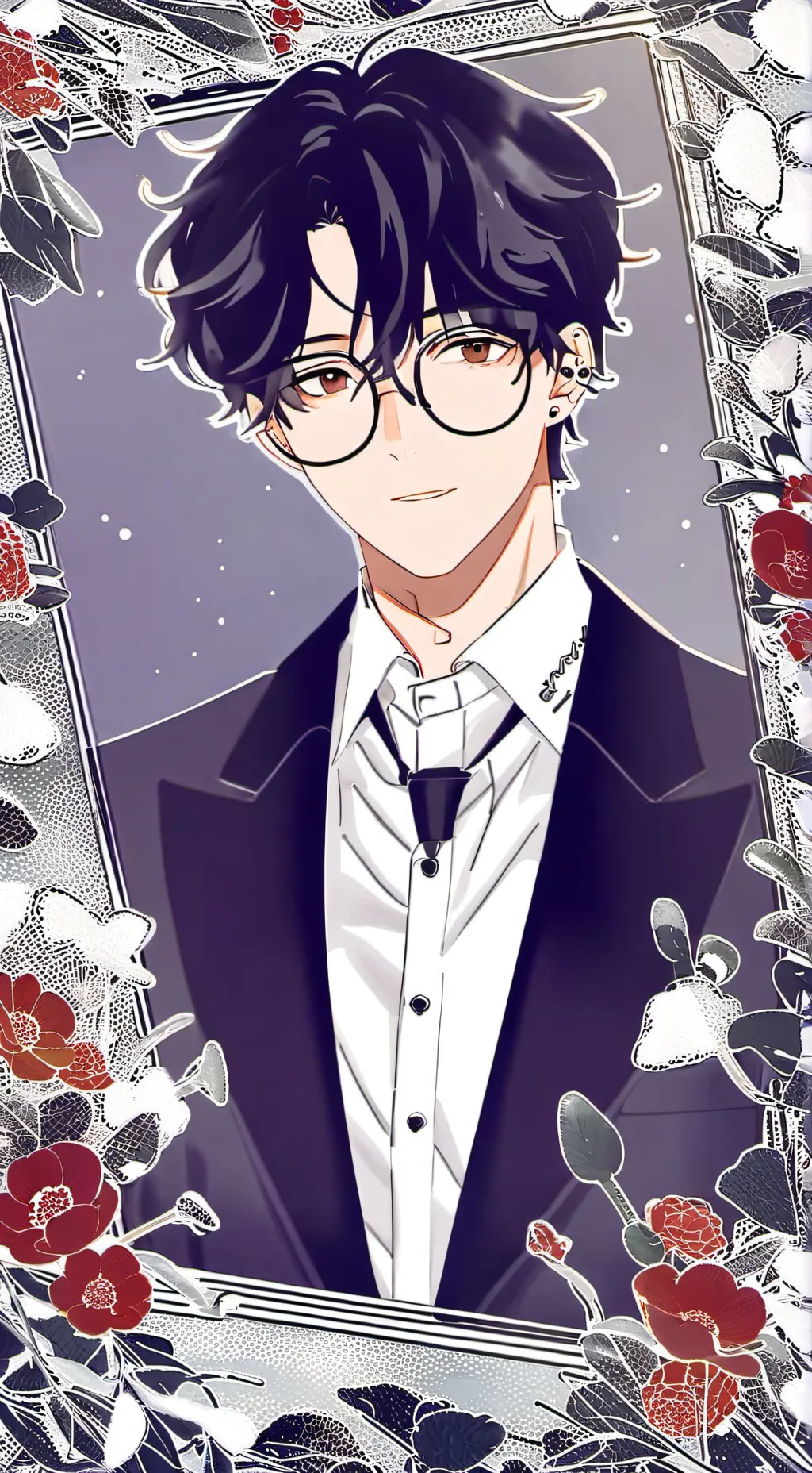 ai character: ♡ Nicholas ♡ background