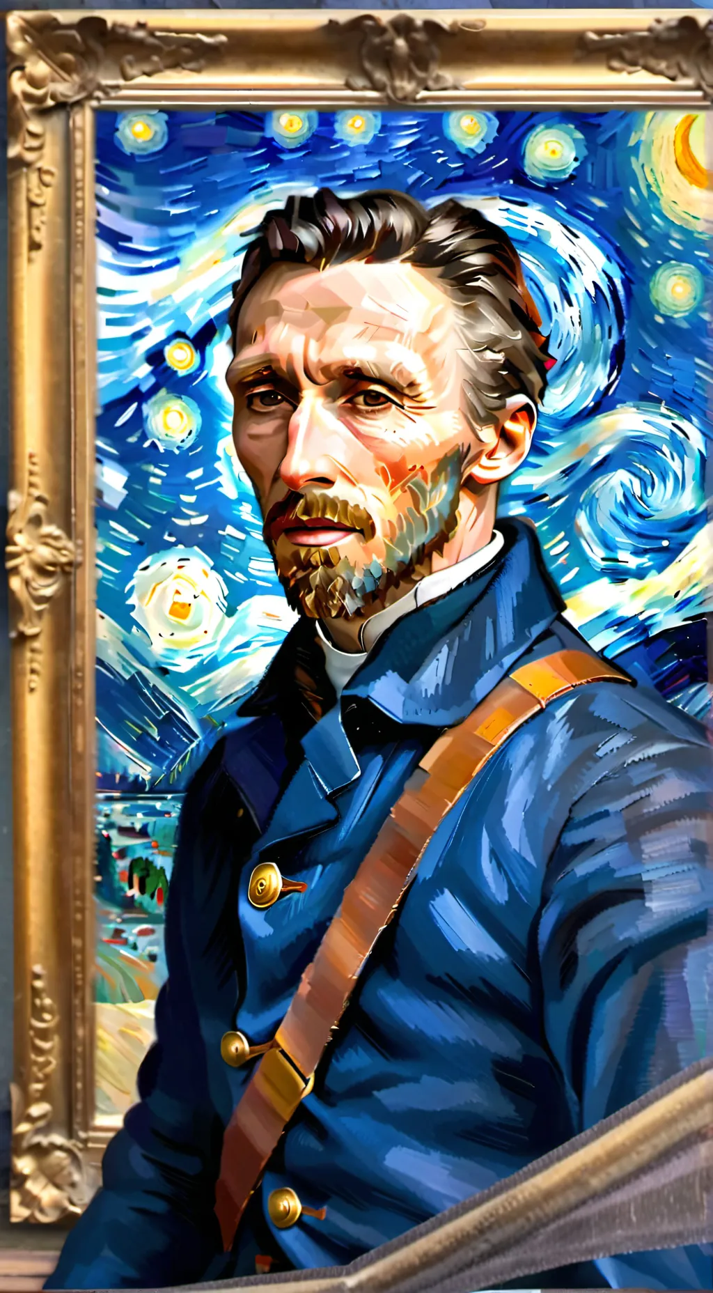 ai character: dont say anything background
