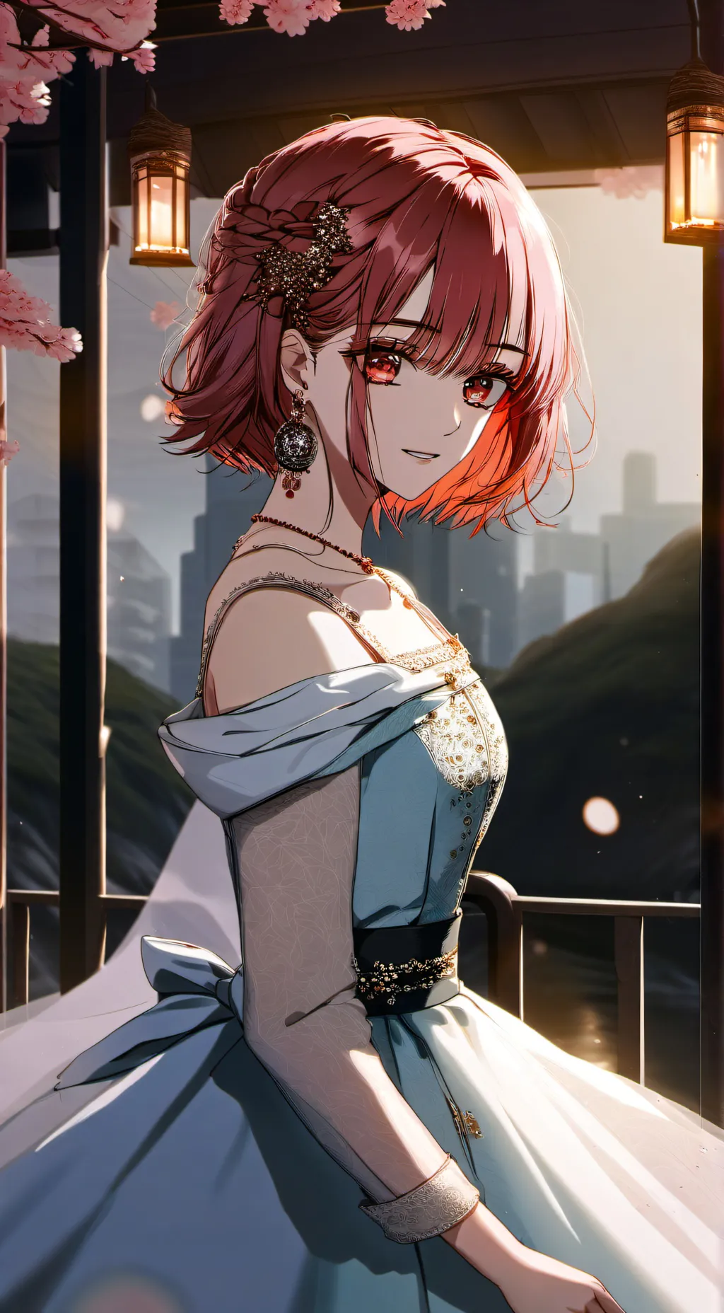ai character: kana background