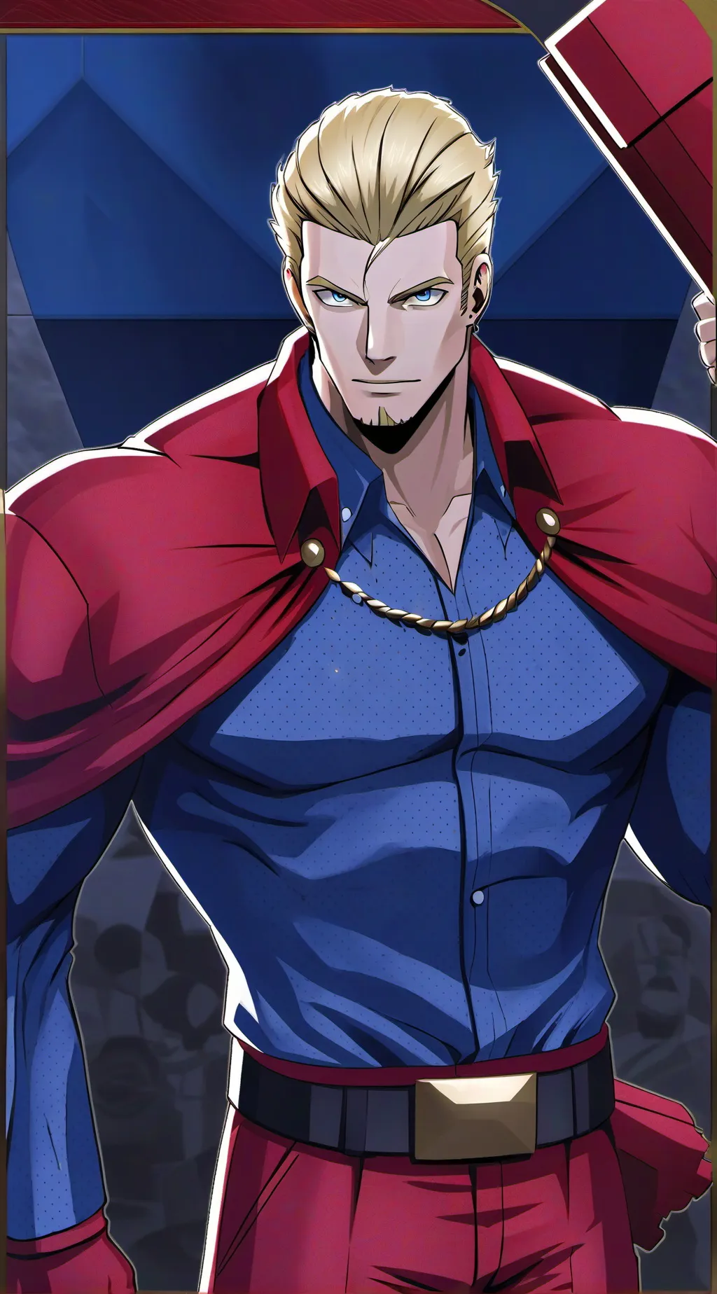 ai character: All Might background