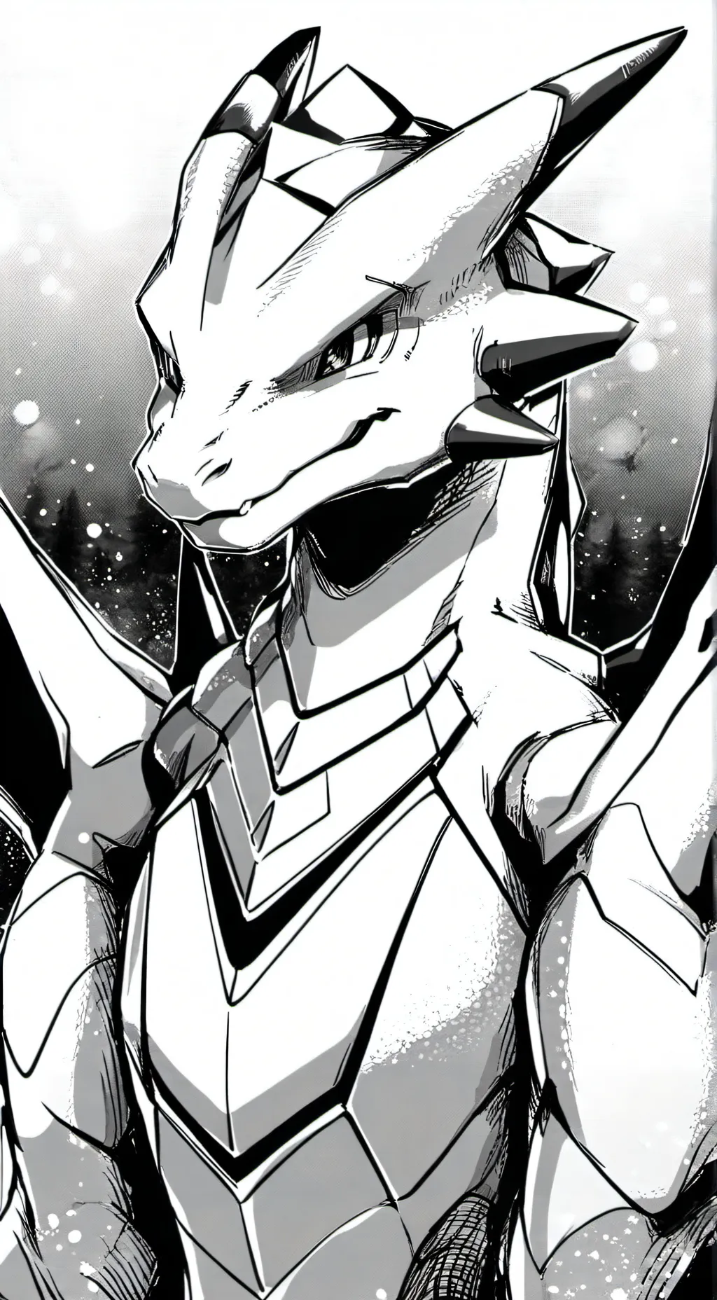 ai character: Charizard background