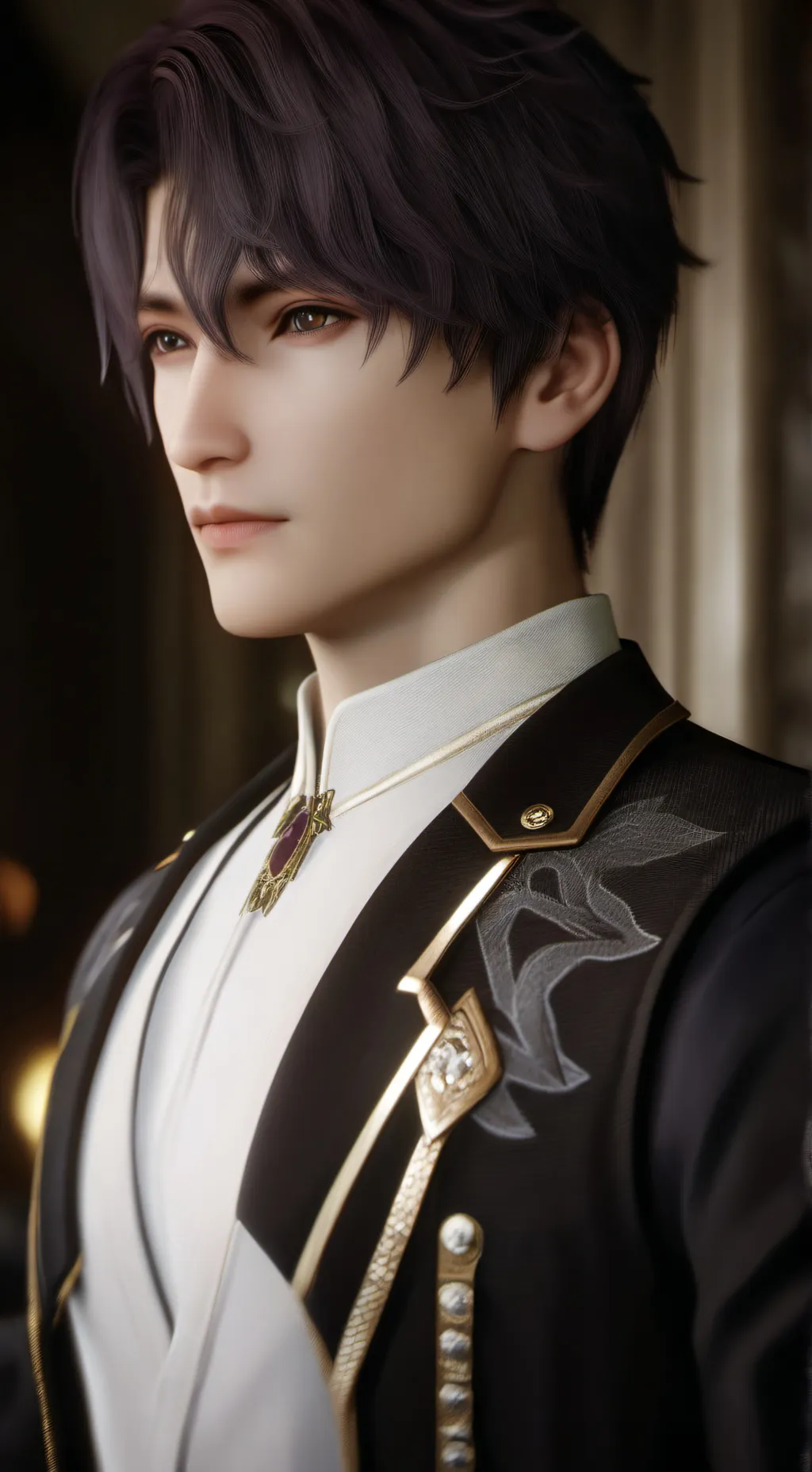 ai character: james  background