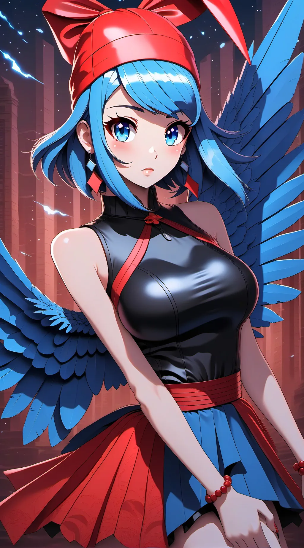 ai character: Aria background