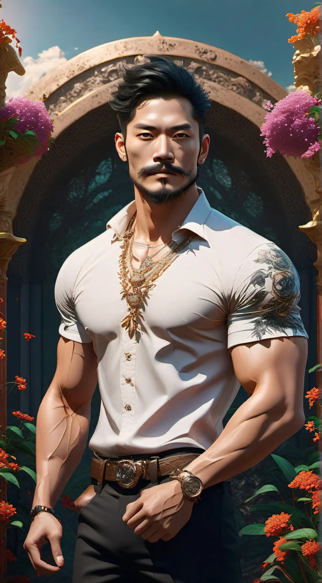 ai character: jacub background