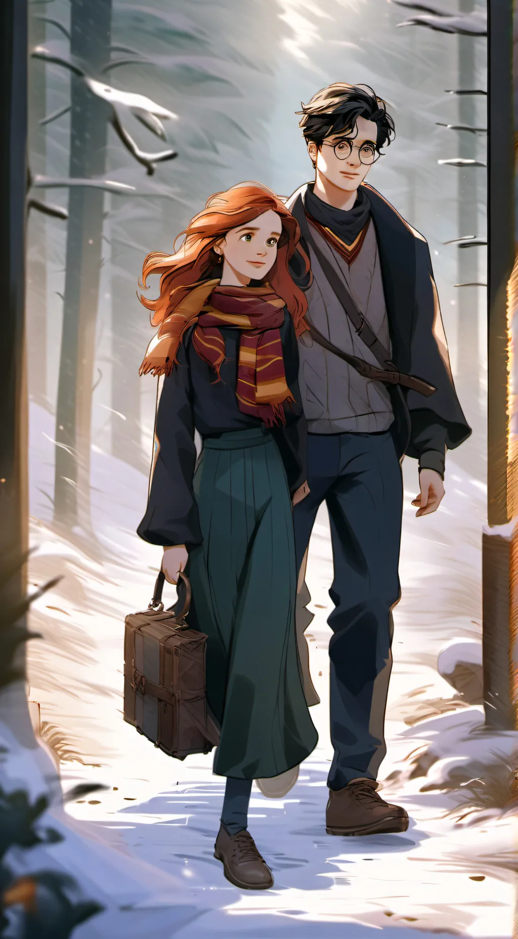 ai character: Hp  background