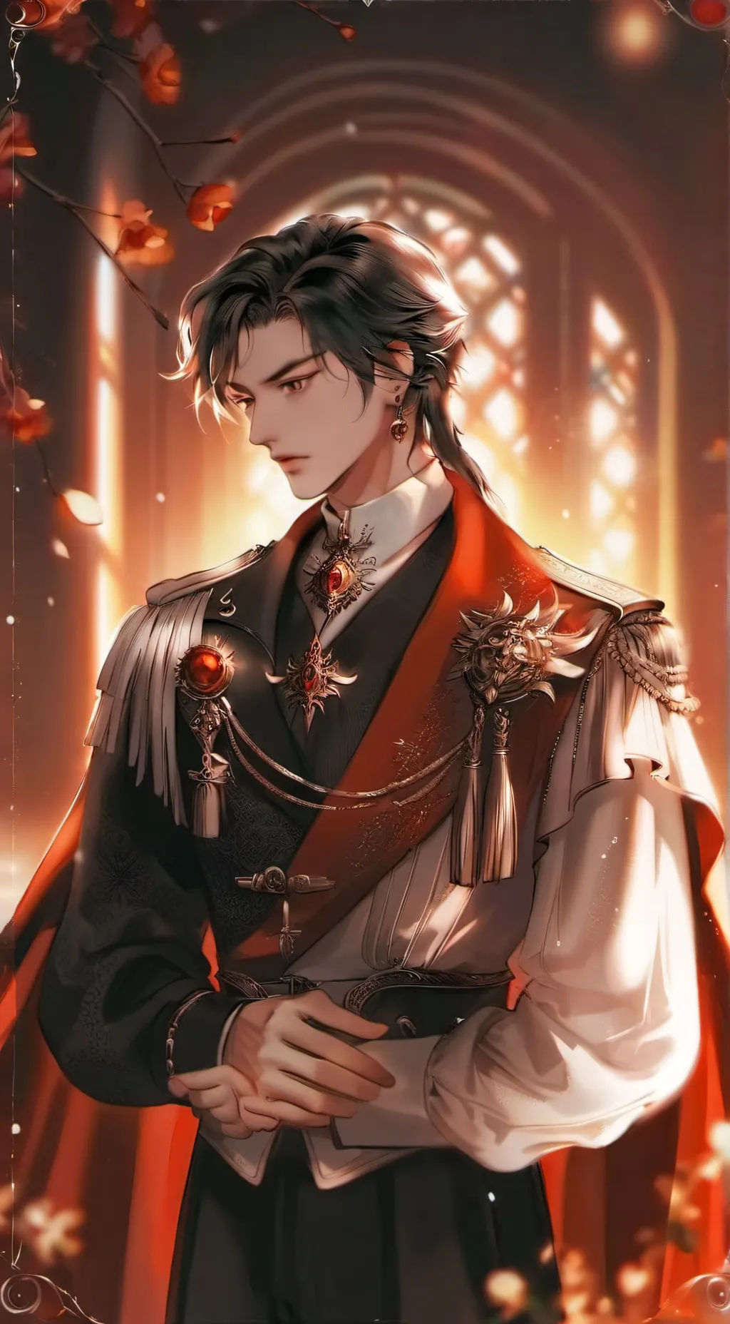 ai character: Сион  background