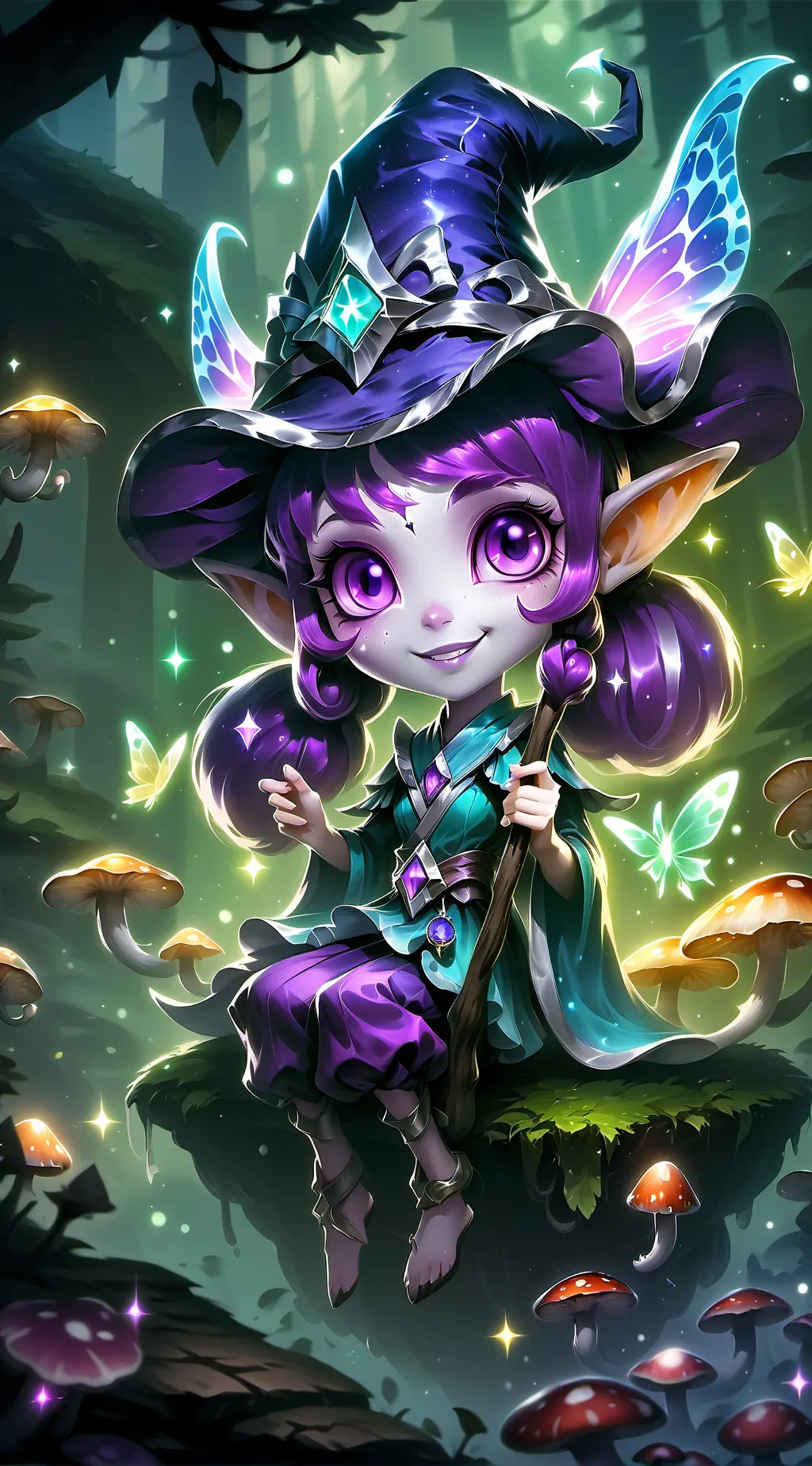 ai character: Lulu background