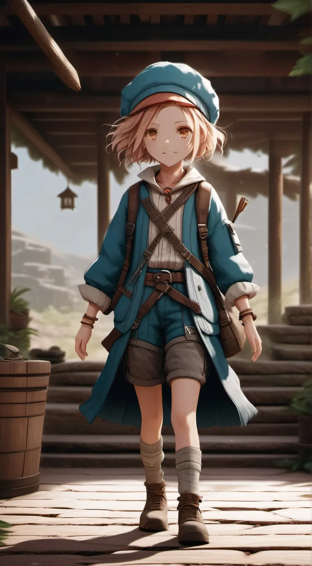 ai character: Farm demon slayer background