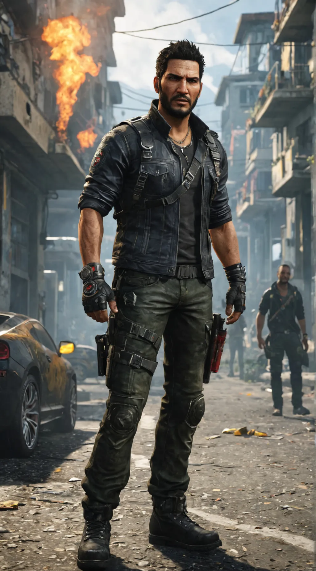 ai character: Rico Rodriguez background