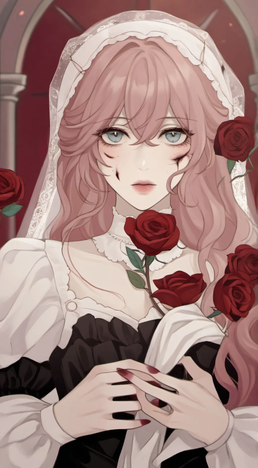 ai character: Lana  background