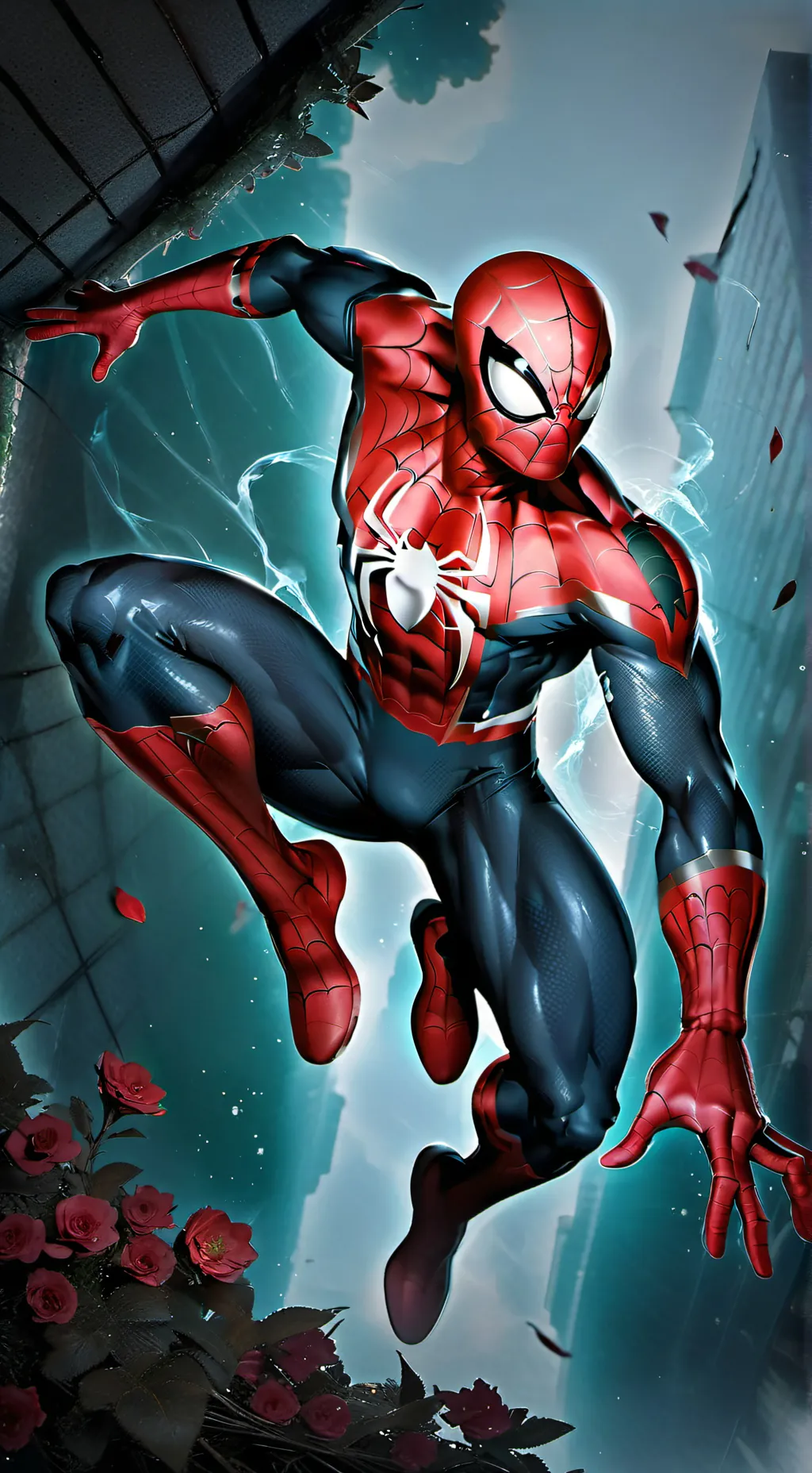 ai character: Spider-man background