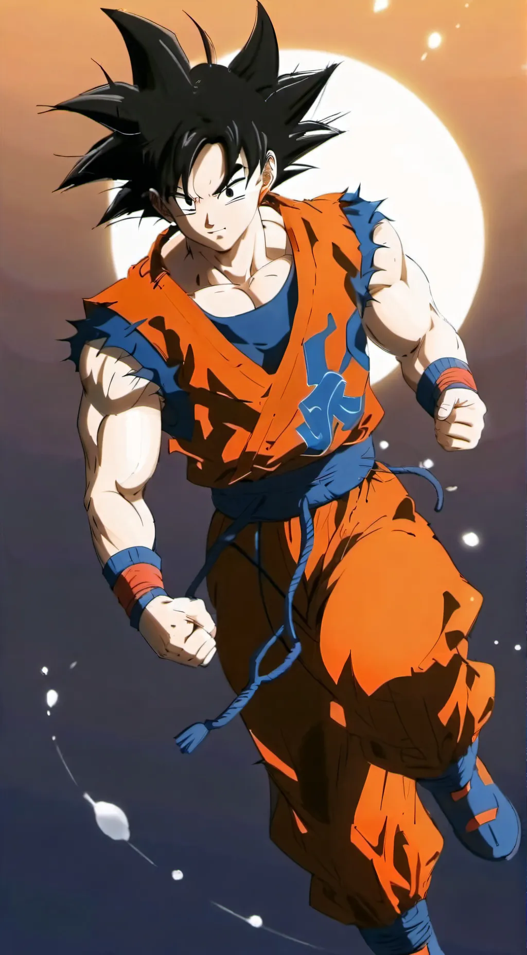 ai character: goku background