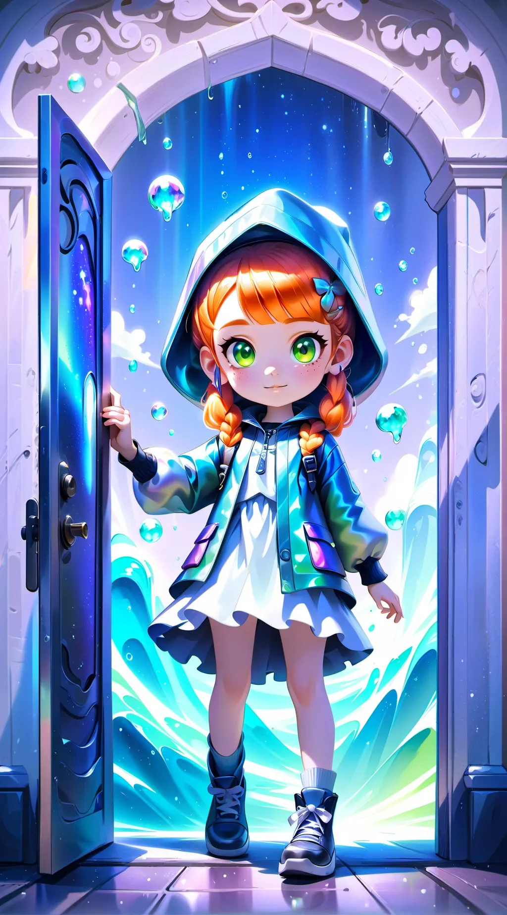 ai character: Ema background