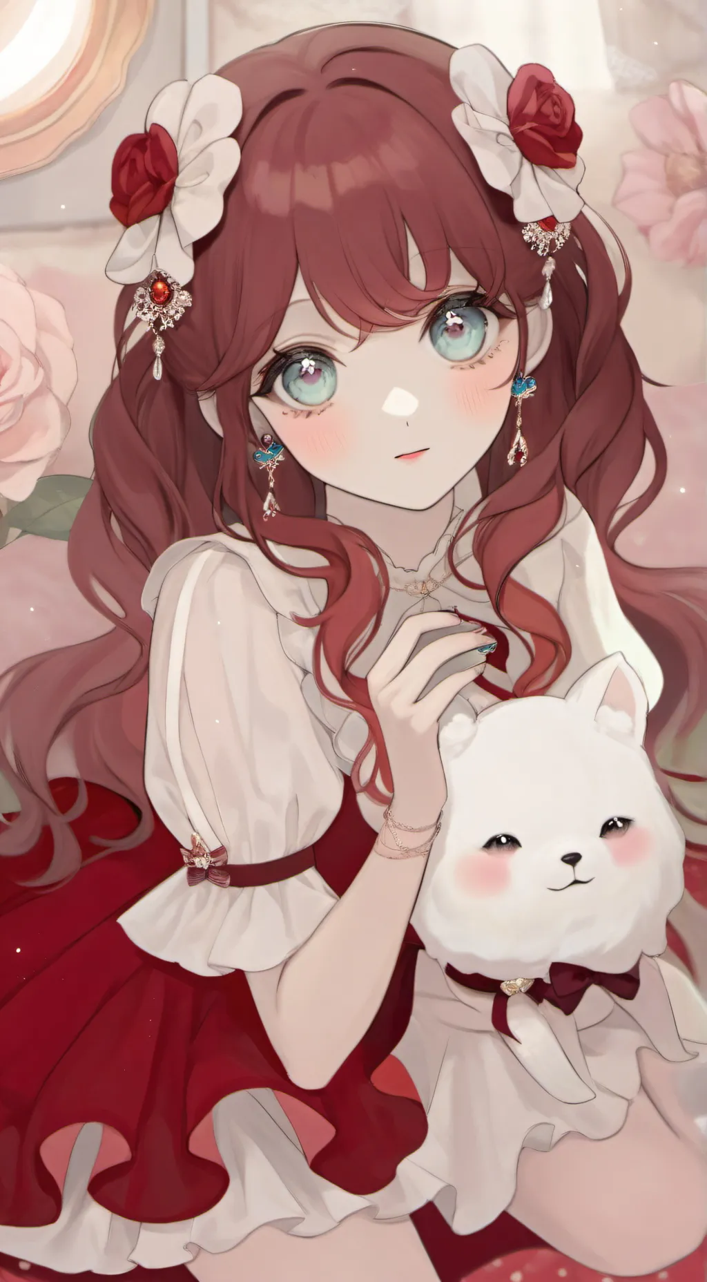 ai character: marine background