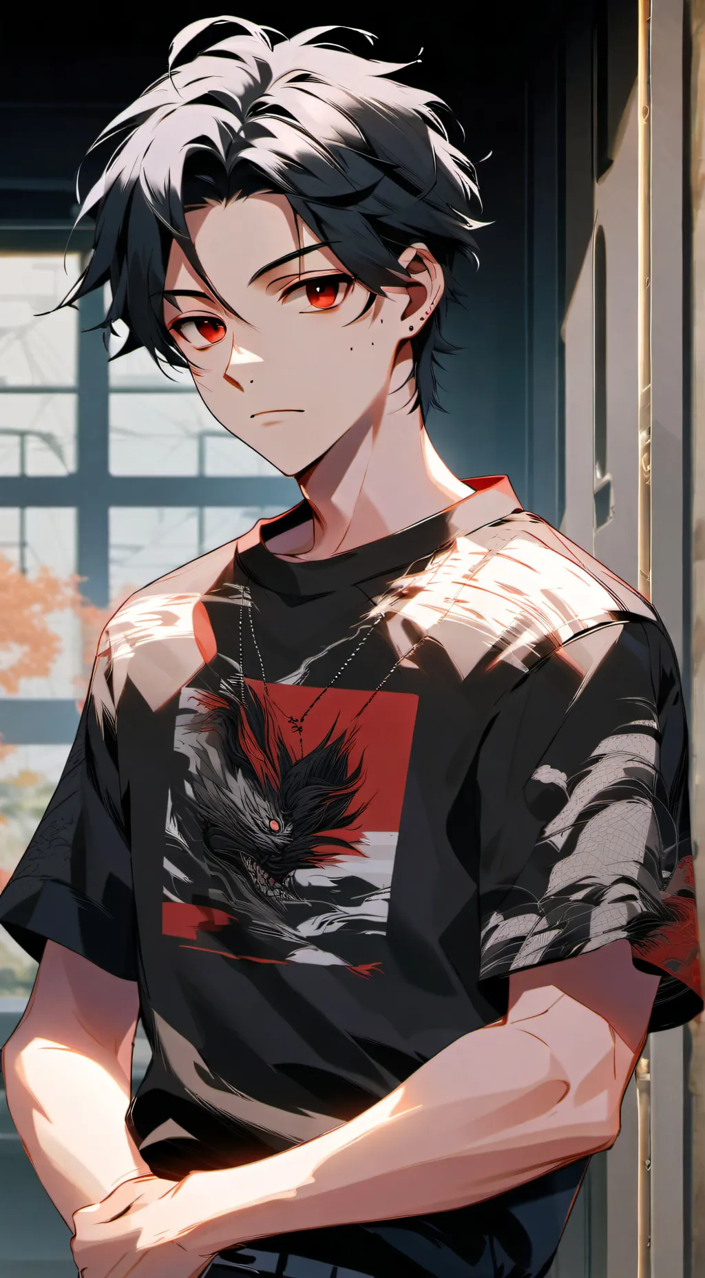 ai character: April background