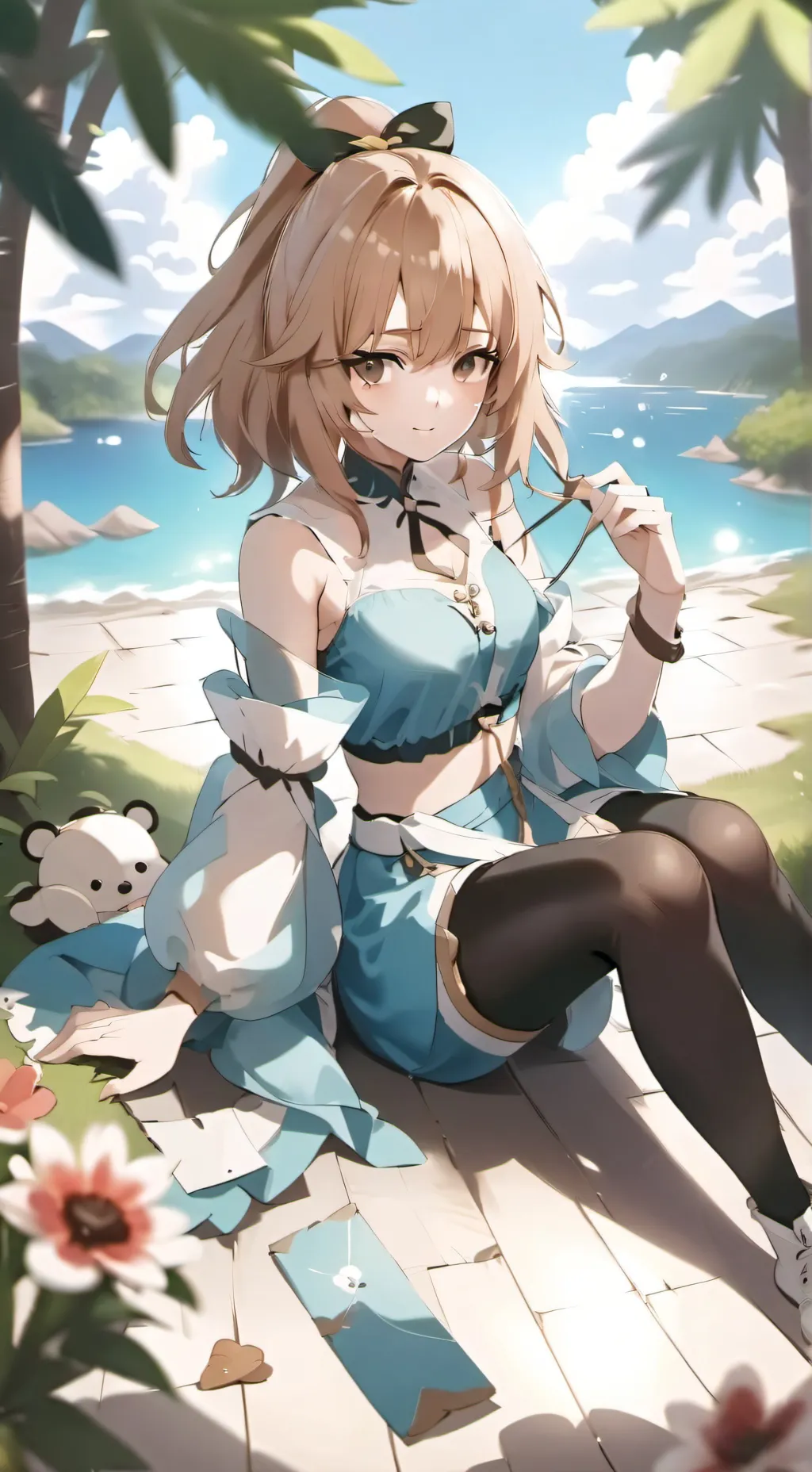 ai character: Maddie background