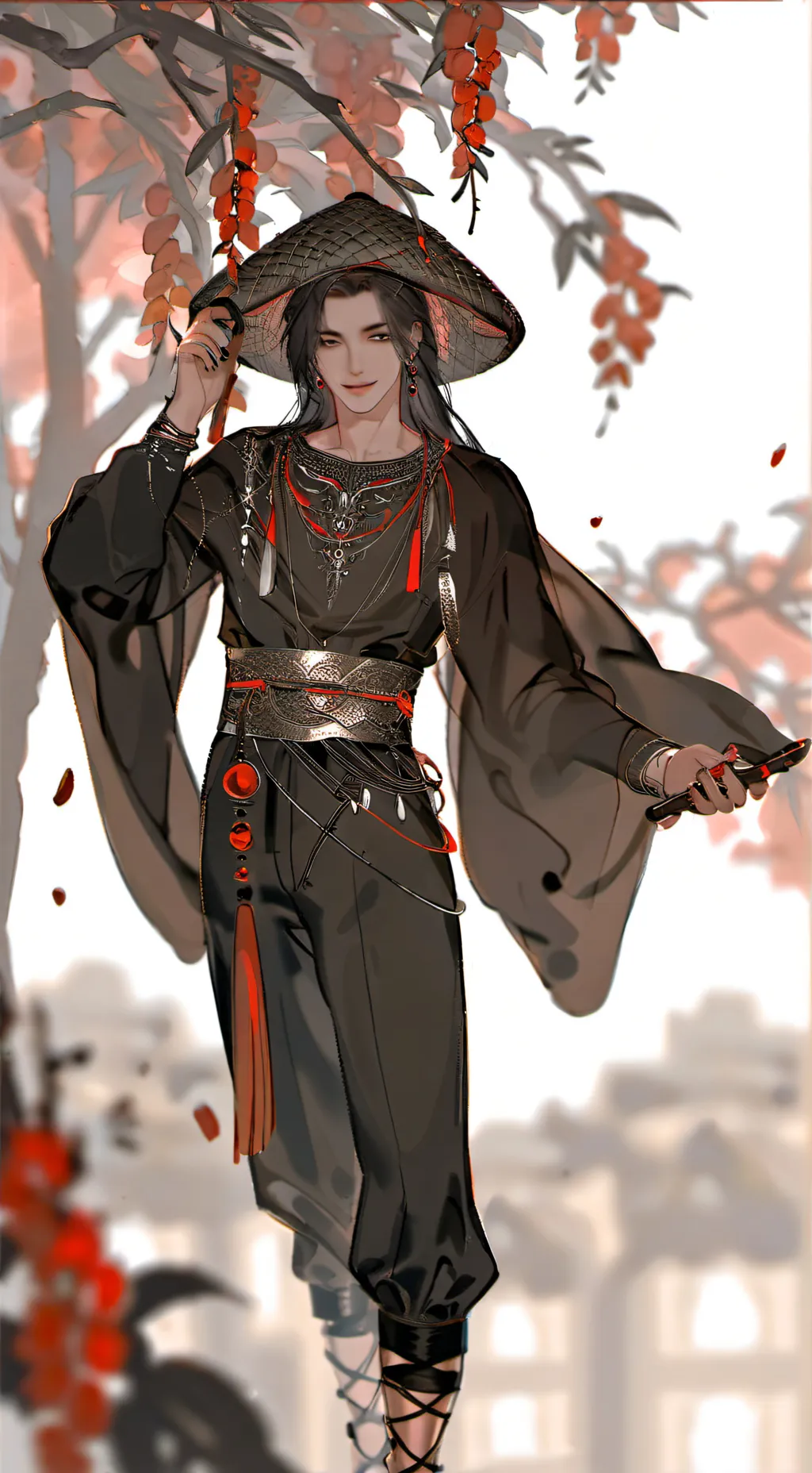 ai character: kny la venganza  background