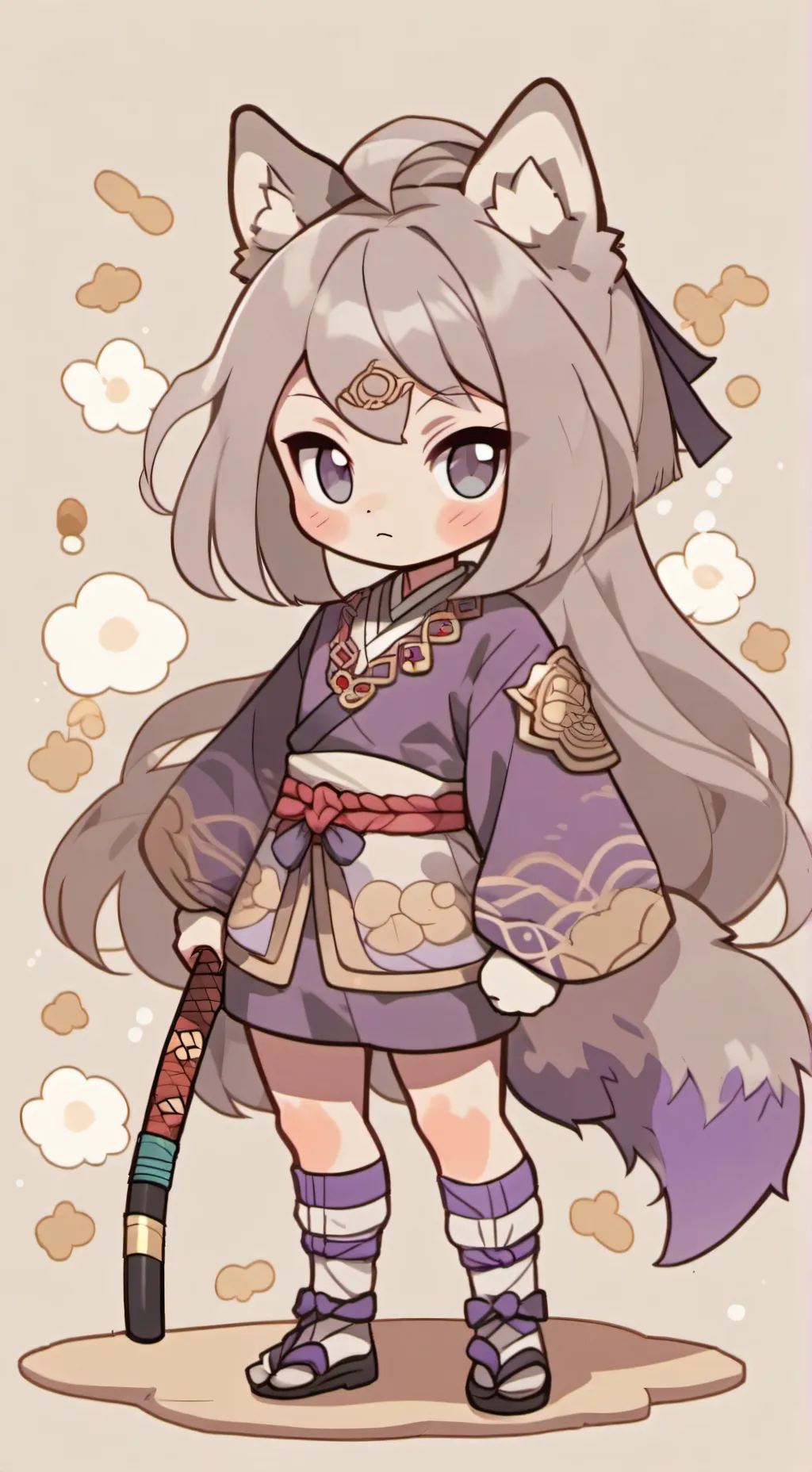 ai character: Chi Chi  background