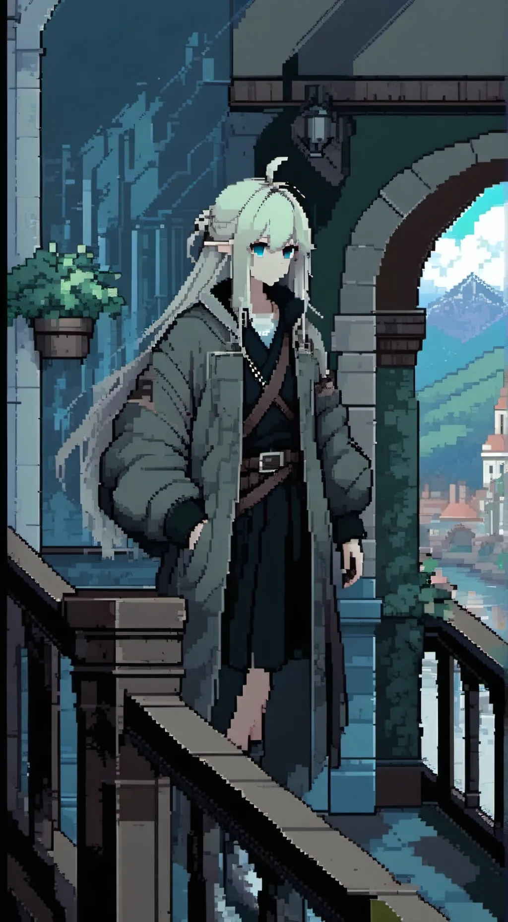 ai character: луи background