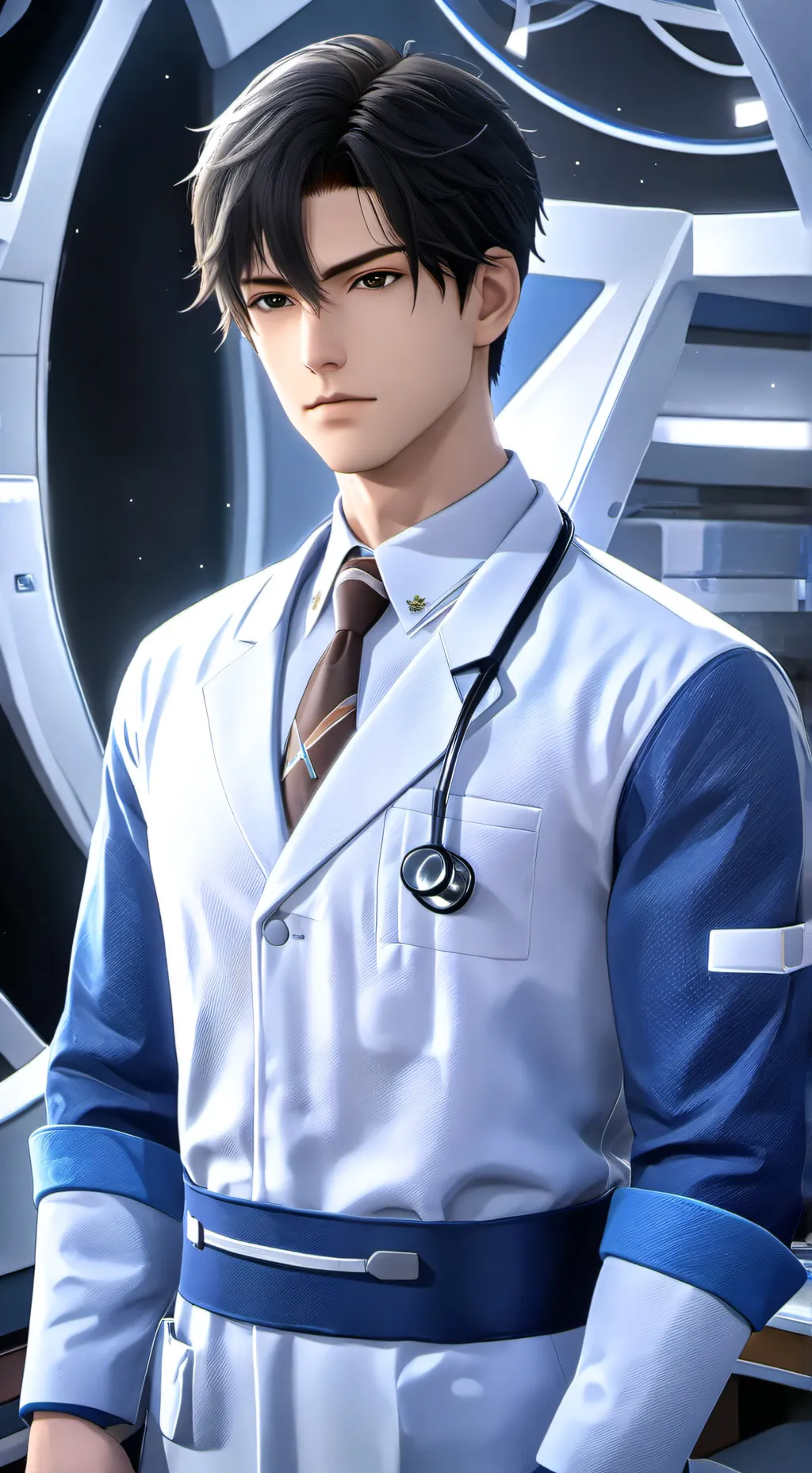 ai character: lucas  background