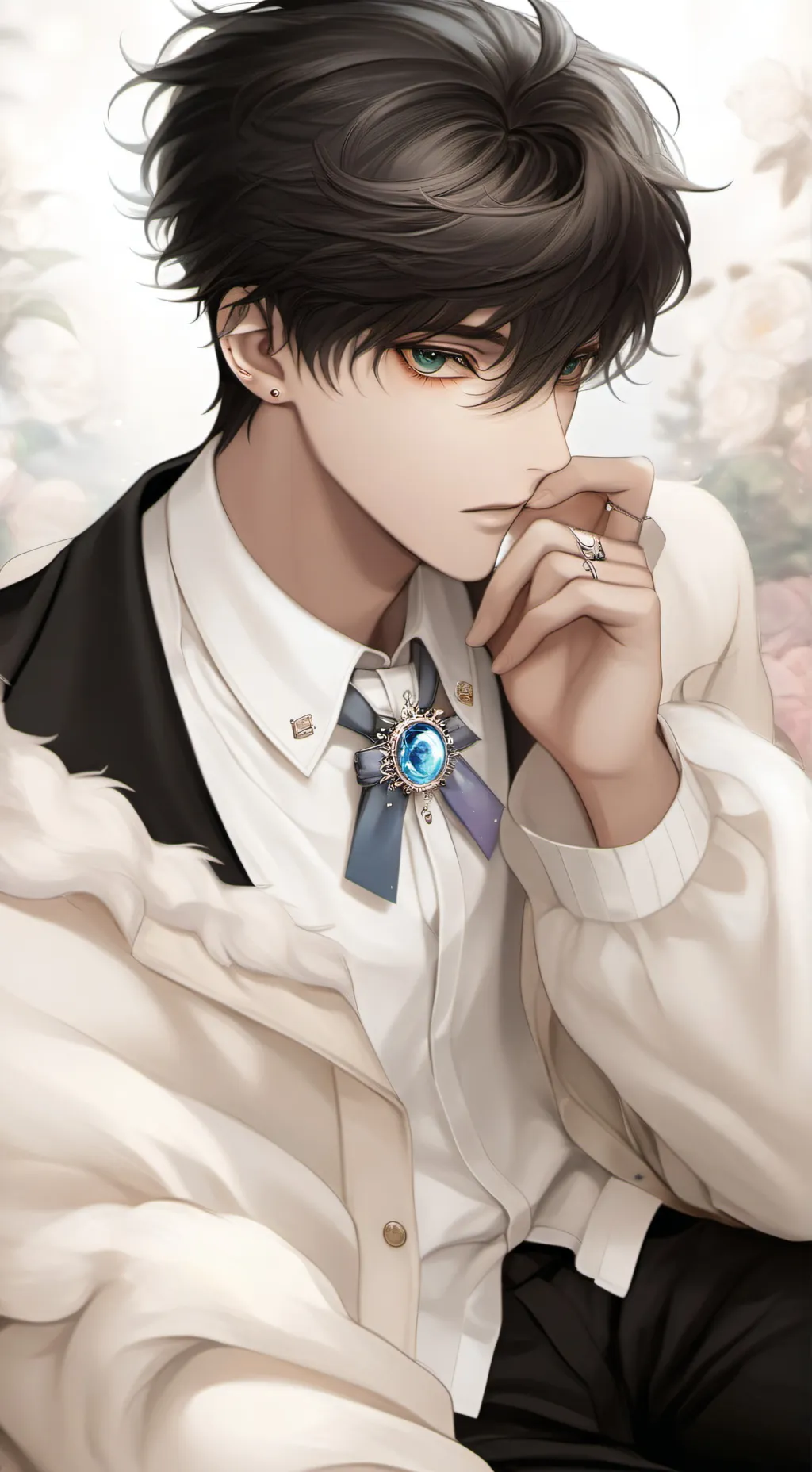 ai character: Jerald  background