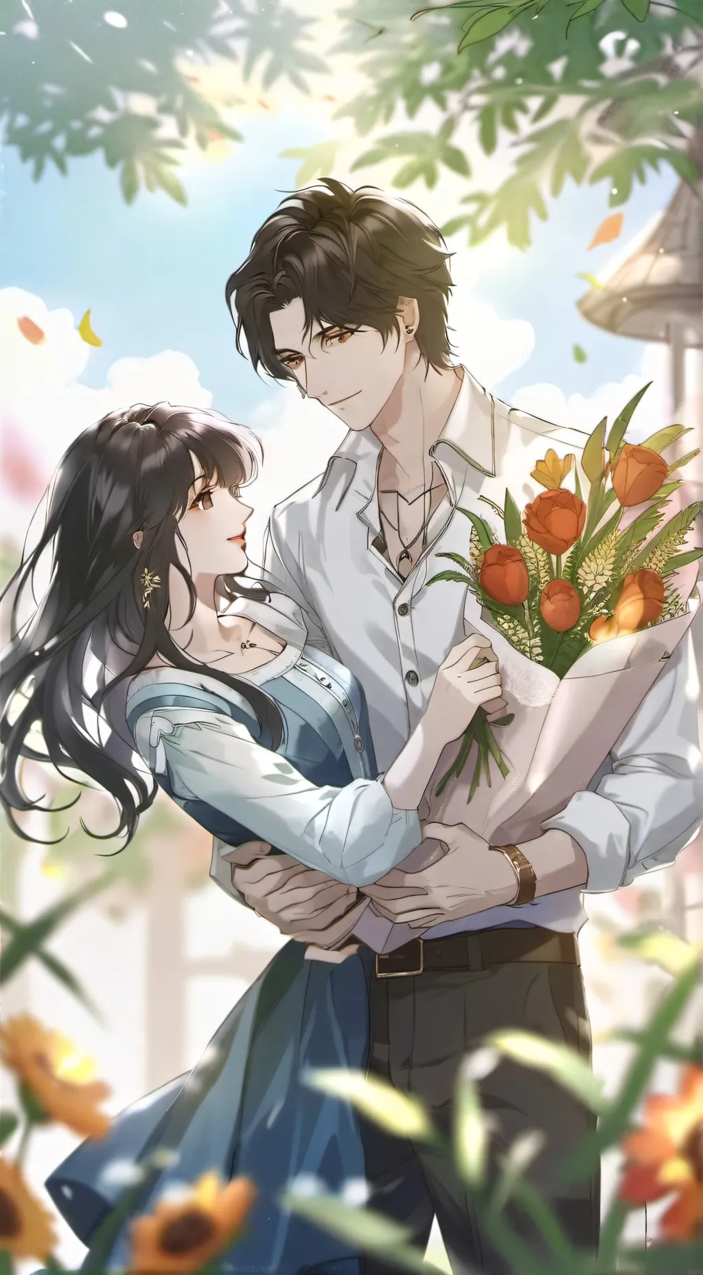 ai character: Asher max William  background