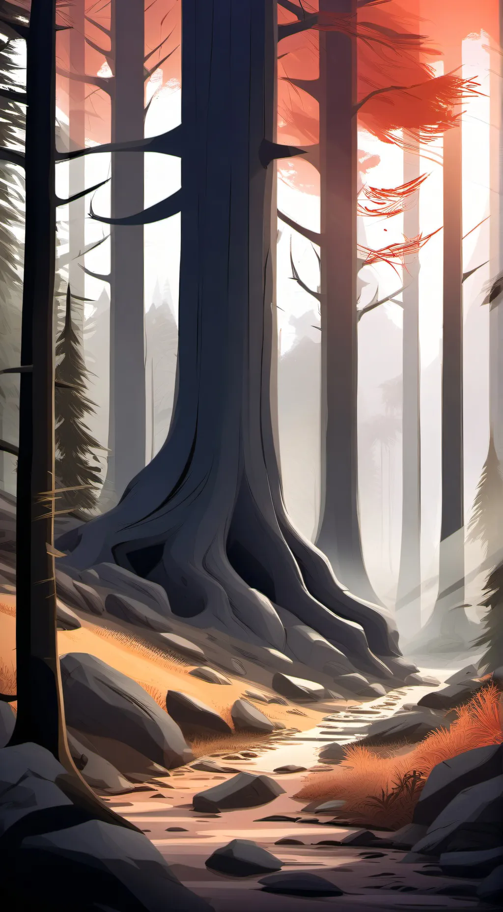 Talkie AI - Chat with Slenderman forest