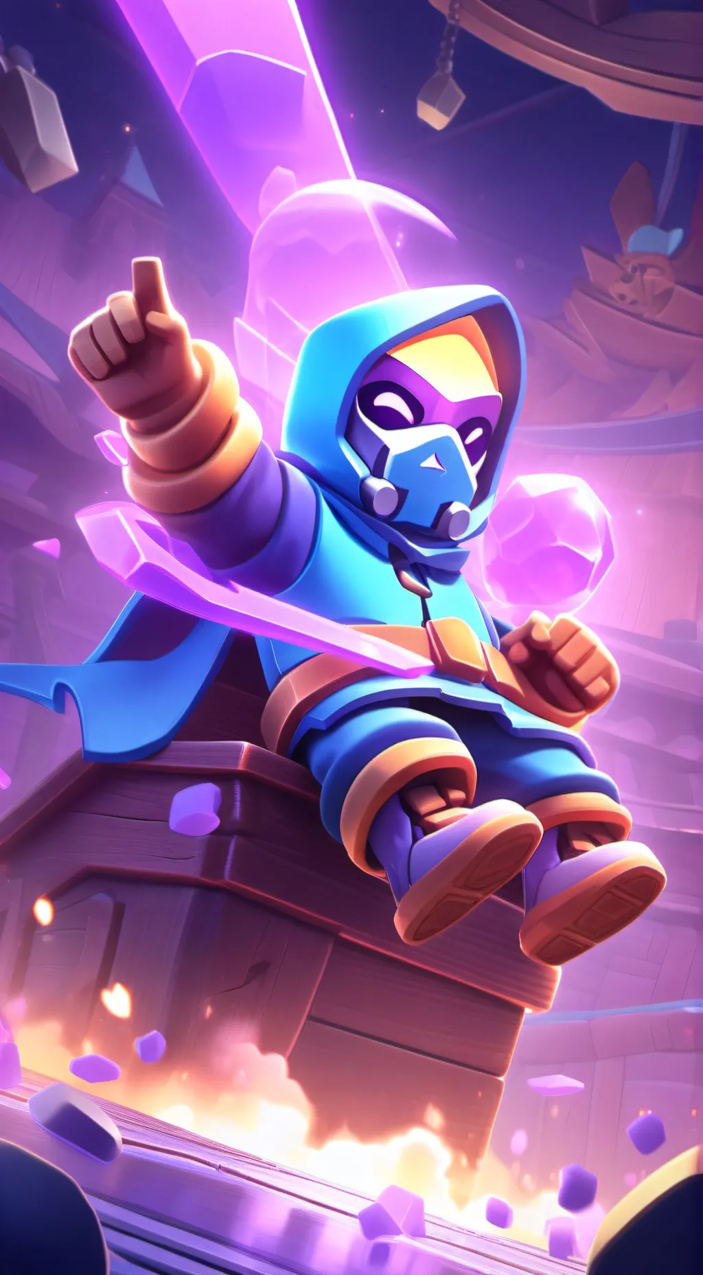 ai character: Darryl background